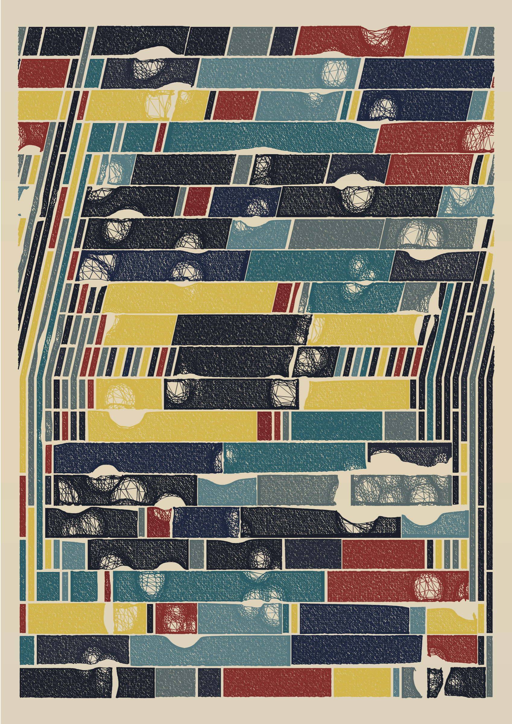 Art Blocks - Art Blocks v2 - Edifice #856 - NFT # 204000856