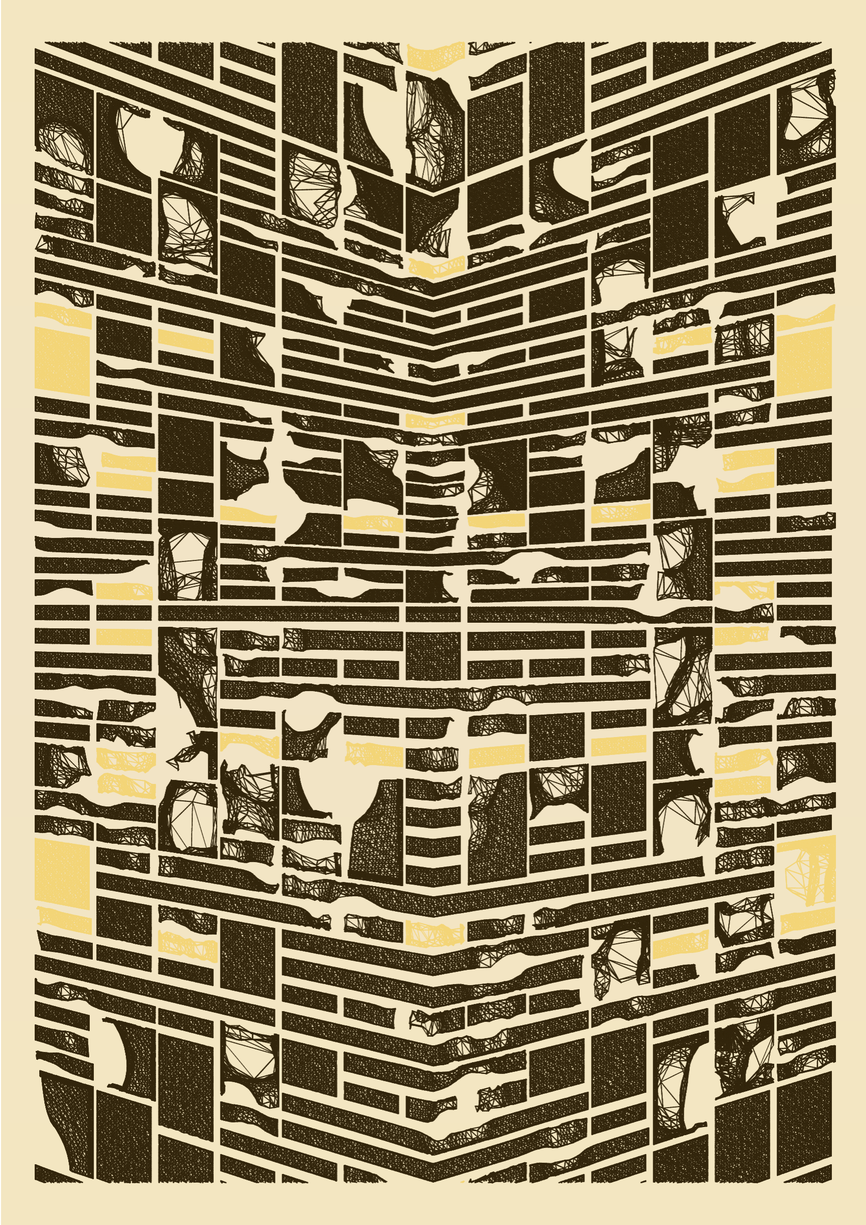 Art Blocks - Art Blocks v2 - Edifice #858 - NFT # 204000858