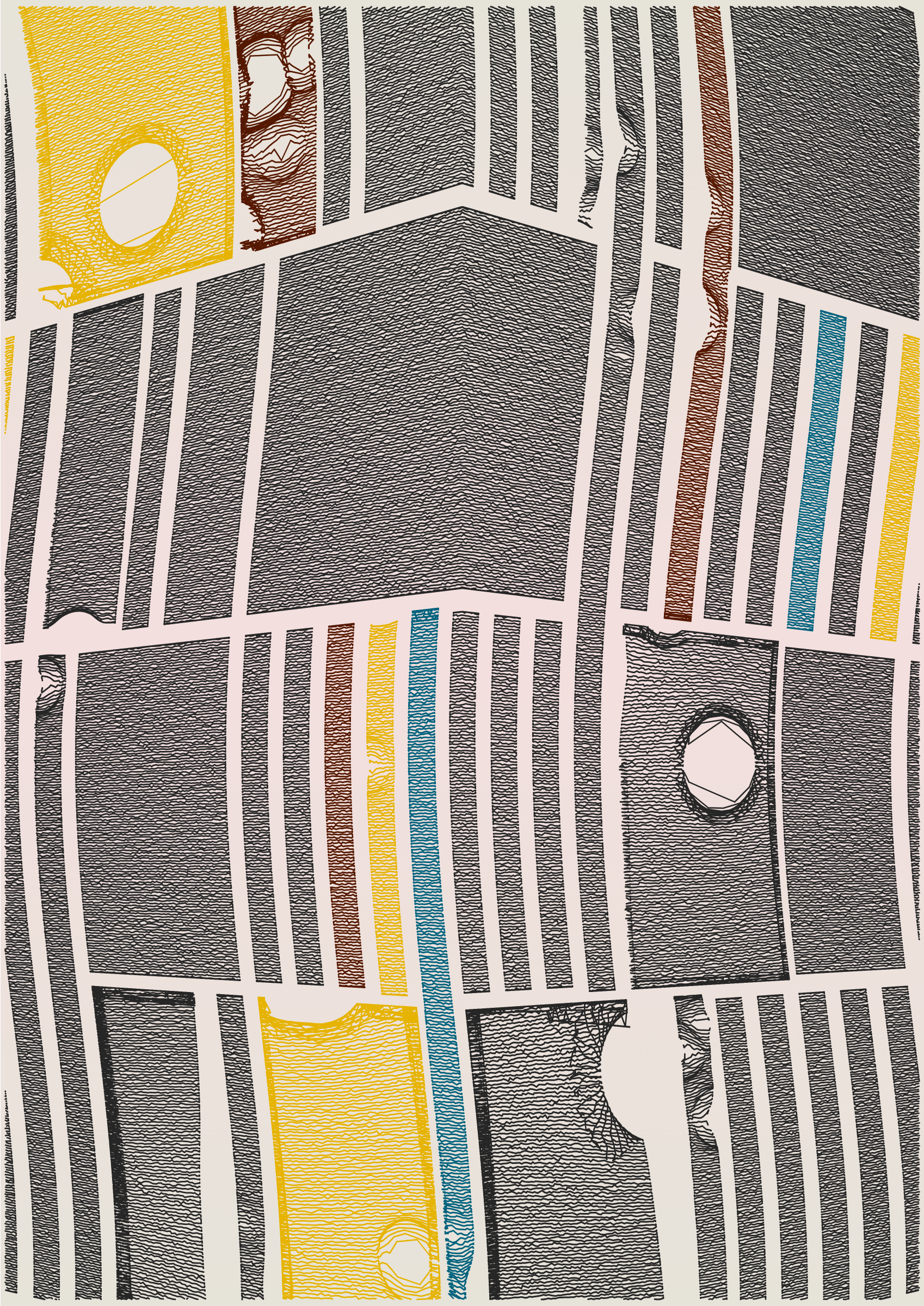 Art Blocks - Art Blocks v2 - Edifice #866 - NFT # 204000866