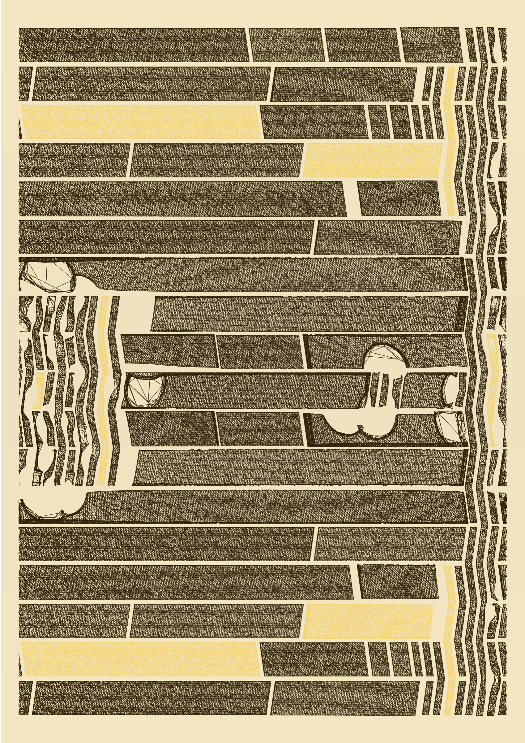 Art Blocks - Art Blocks v2 - Edifice #868 - NFT # 204000868