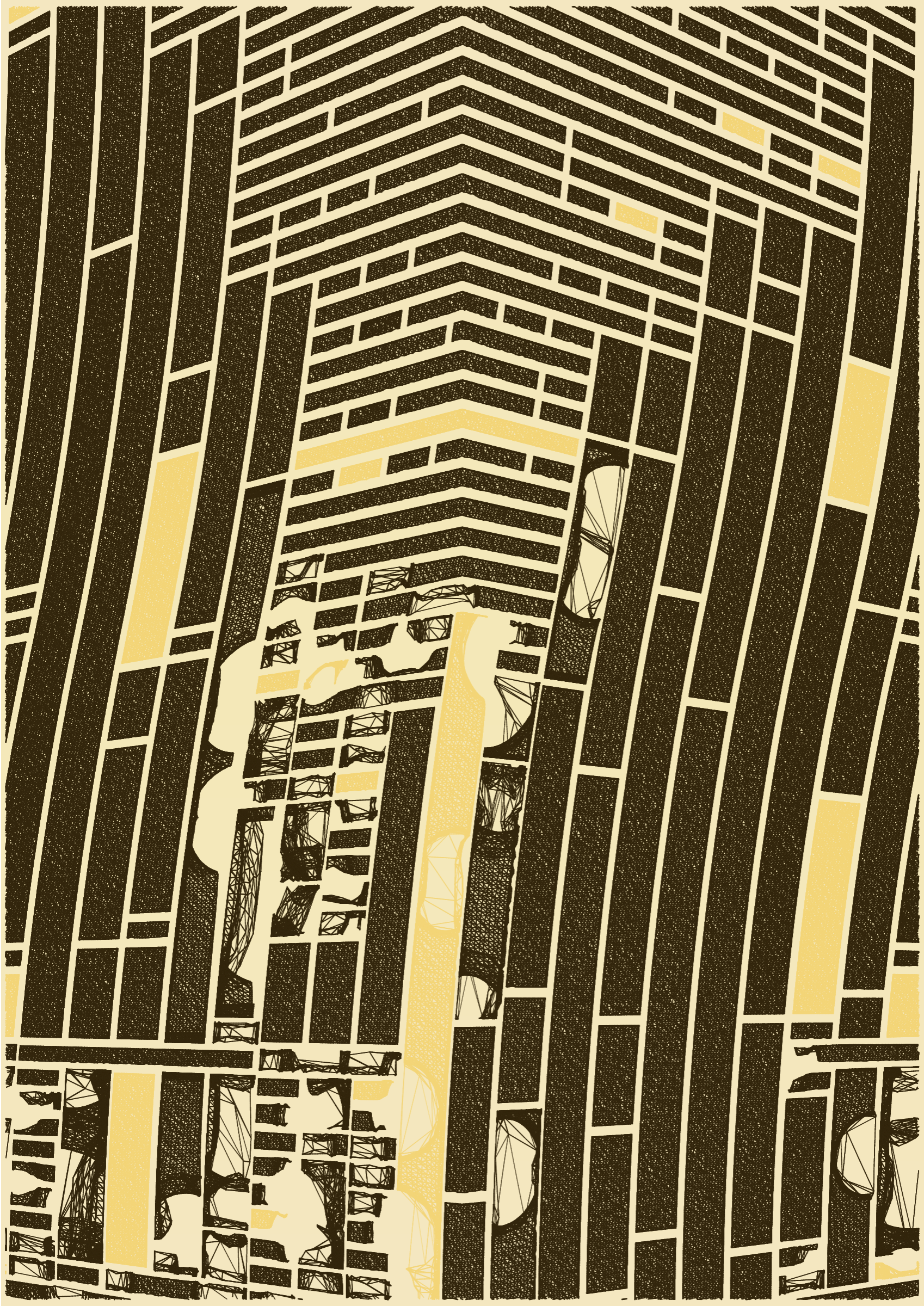 Art Blocks - Art Blocks v2 - Edifice #874 - NFT # 204000874