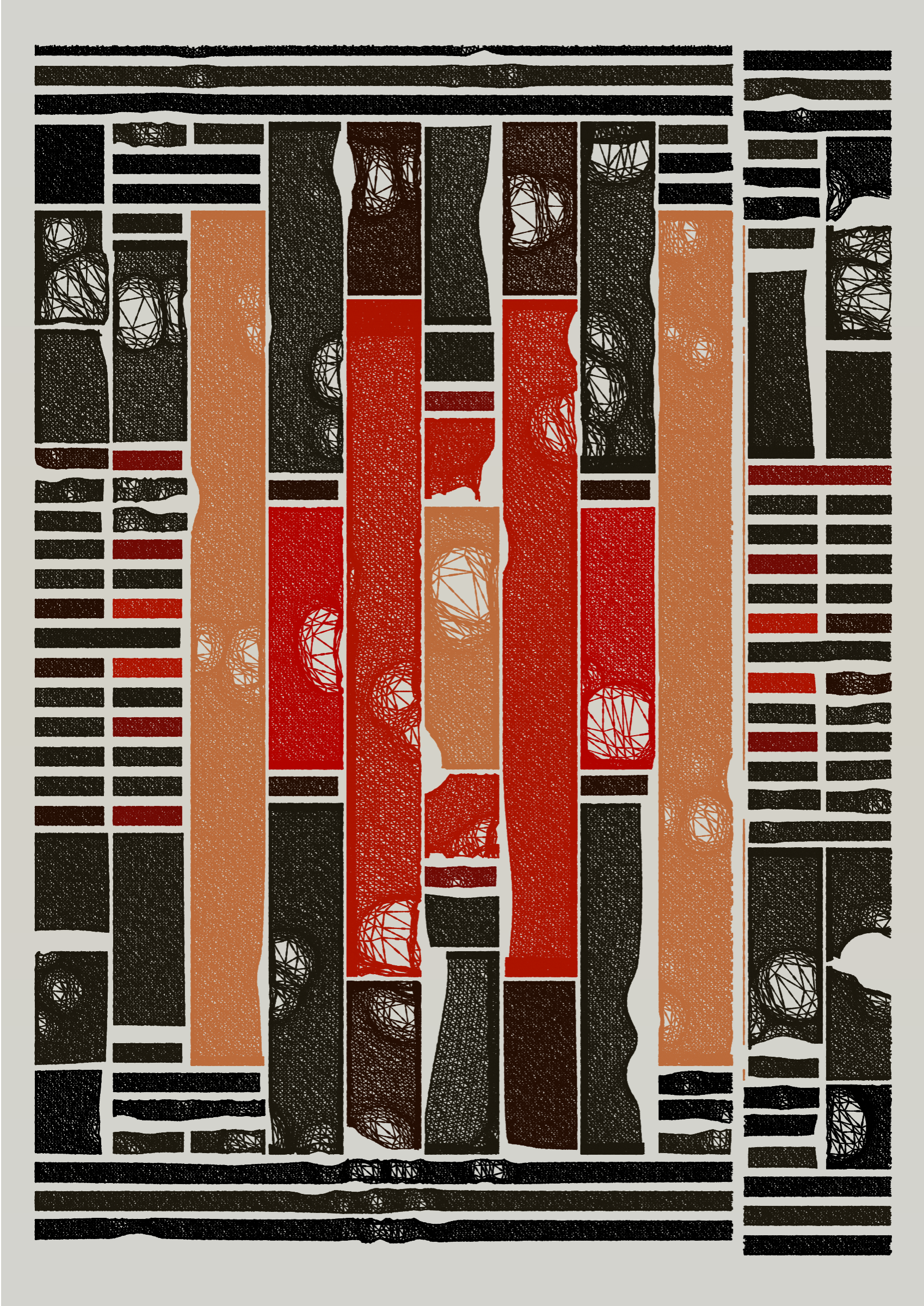 Art Blocks - Art Blocks v2 - Edifice #877 - NFT # 204000877