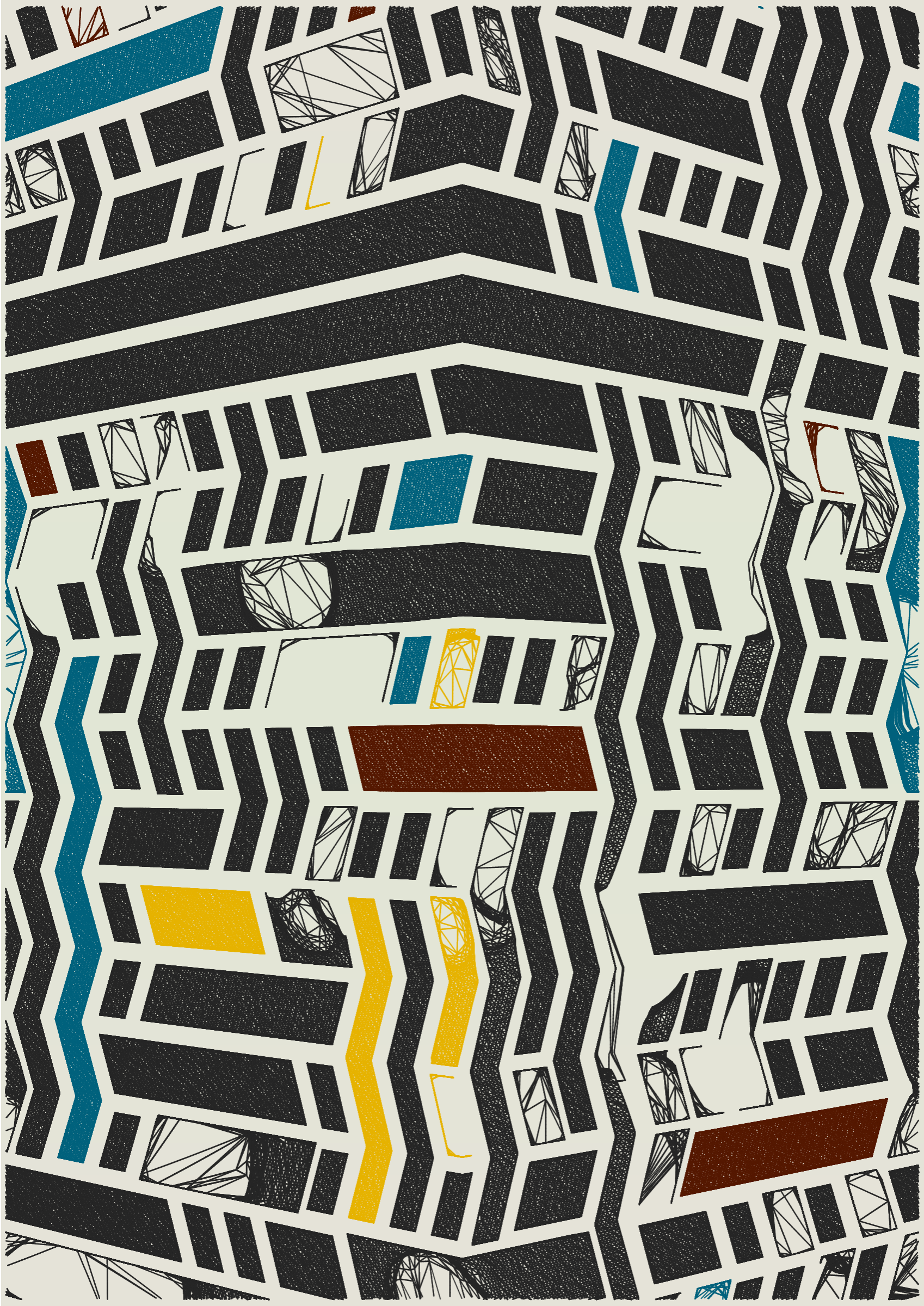 Art Blocks - Art Blocks v2 - Edifice #879 - NFT # 204000879