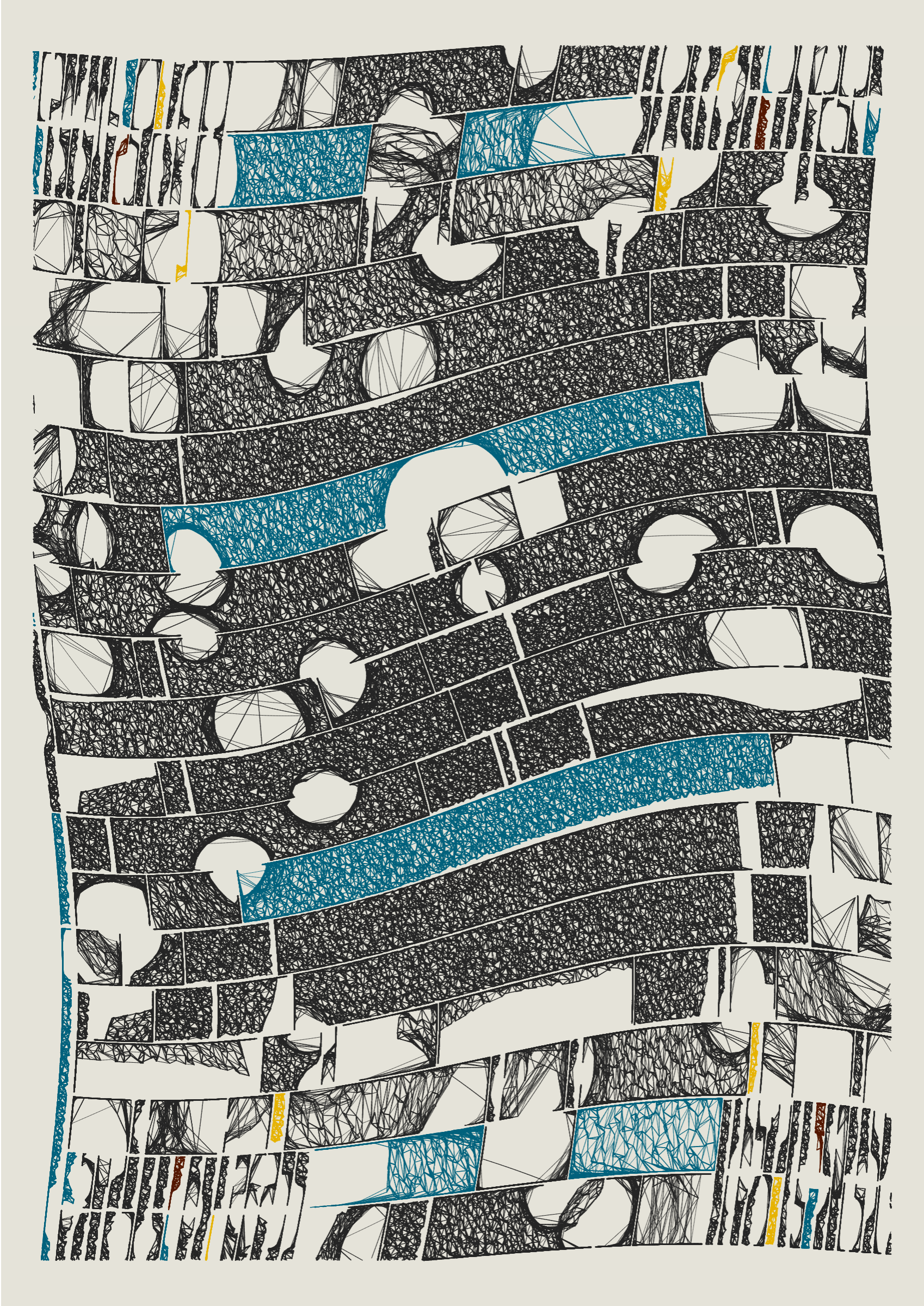 Art Blocks - Art Blocks v2 - Edifice #880 - NFT # 204000880