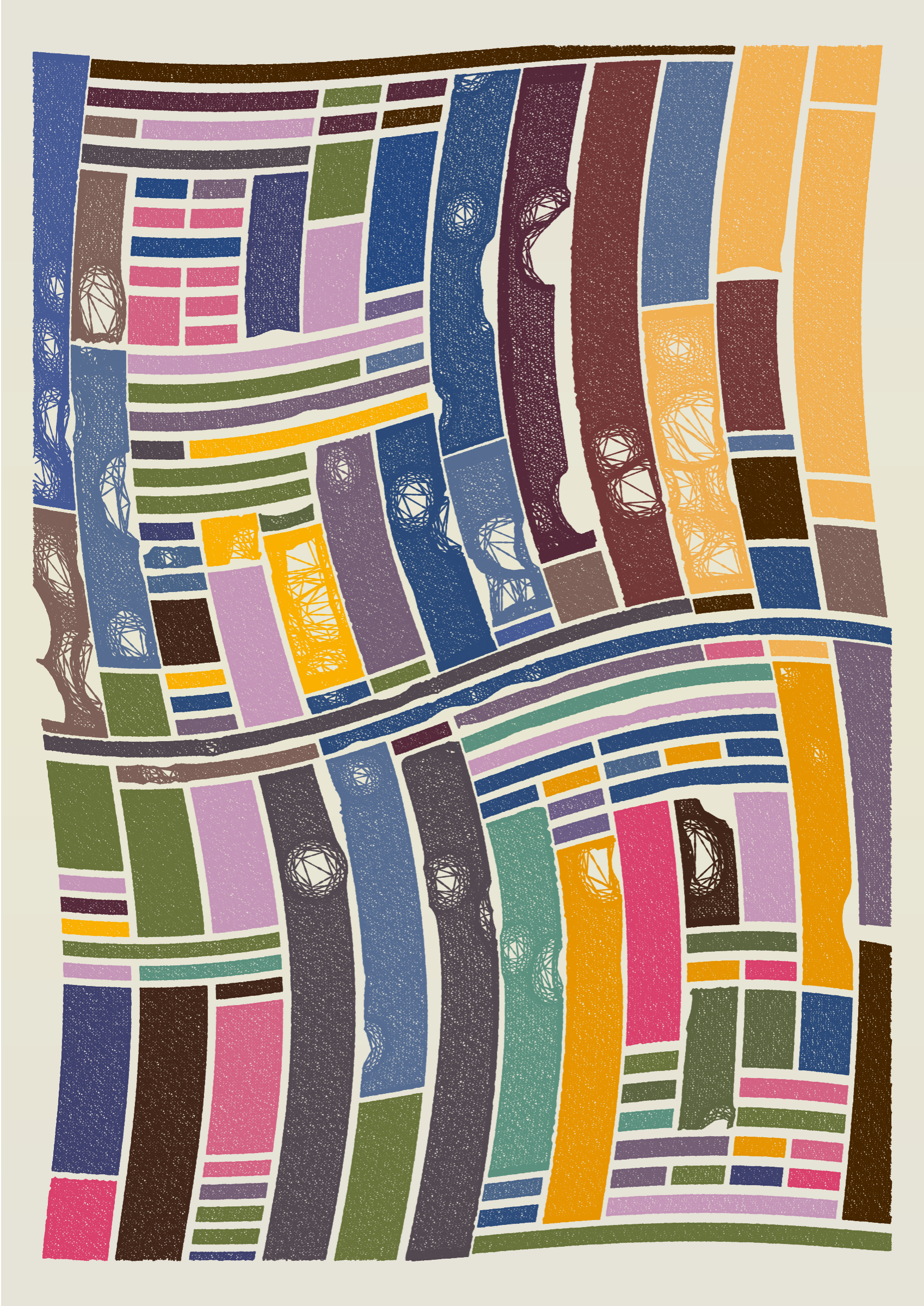 Art Blocks - Art Blocks v2 - Edifice #881 - NFT # 204000881