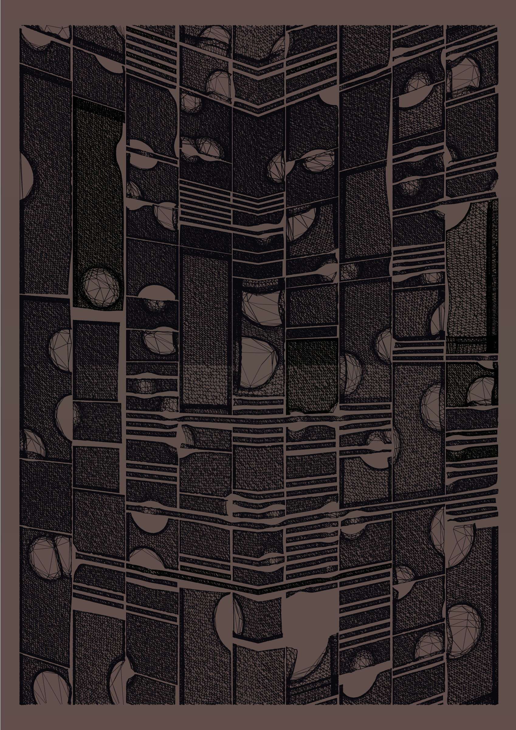 Art Blocks - Art Blocks v2 - Edifice #883 - NFT # 204000883