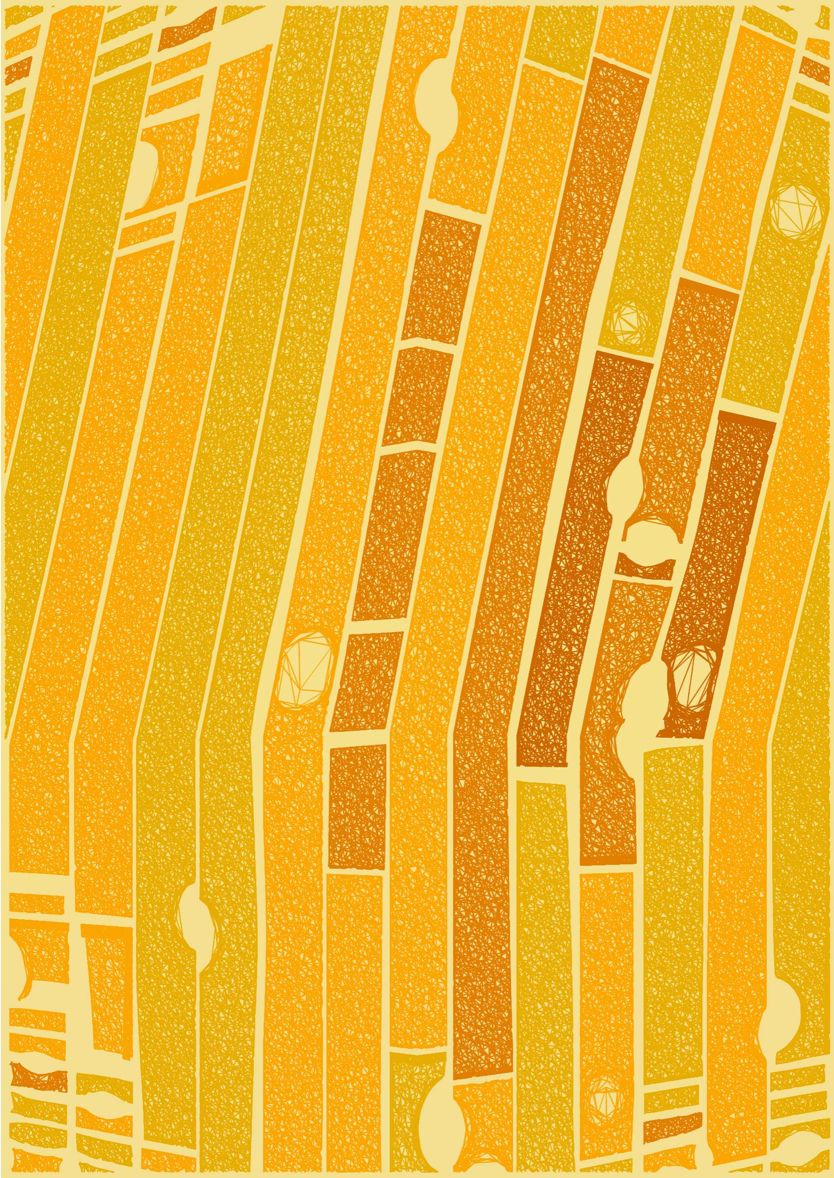 Art Blocks - Art Blocks v2 - Edifice #886 - NFT # 204000886