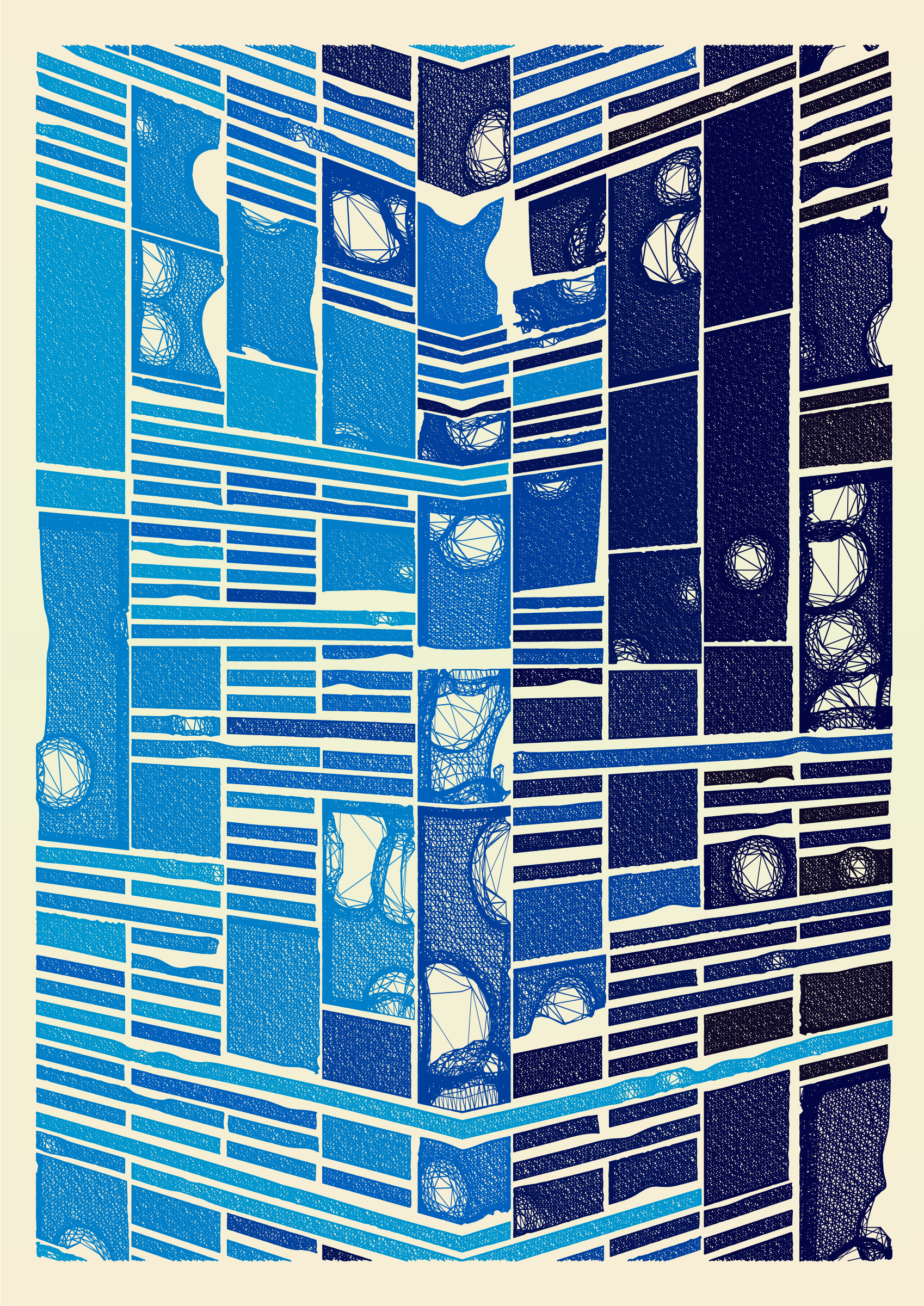 Art Blocks - Art Blocks v2 - Edifice #890 - NFT # 204000890