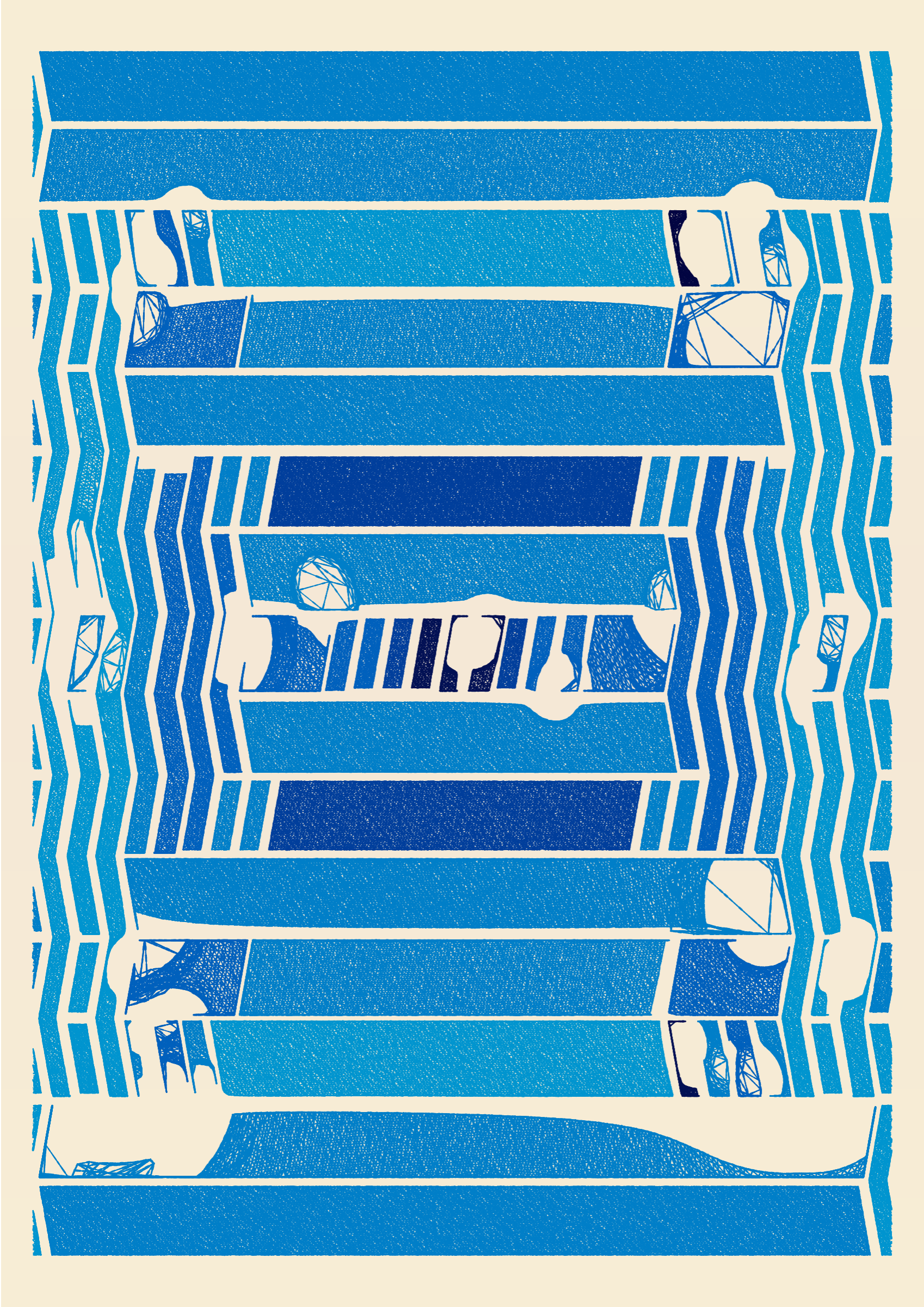 Art Blocks - Art Blocks v2 - Edifice #893 - NFT # 204000893