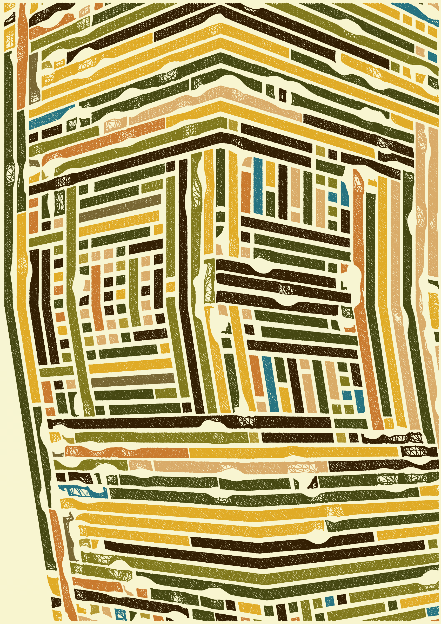 Art Blocks - Art Blocks v2 - Edifice #900 - NFT # 204000900