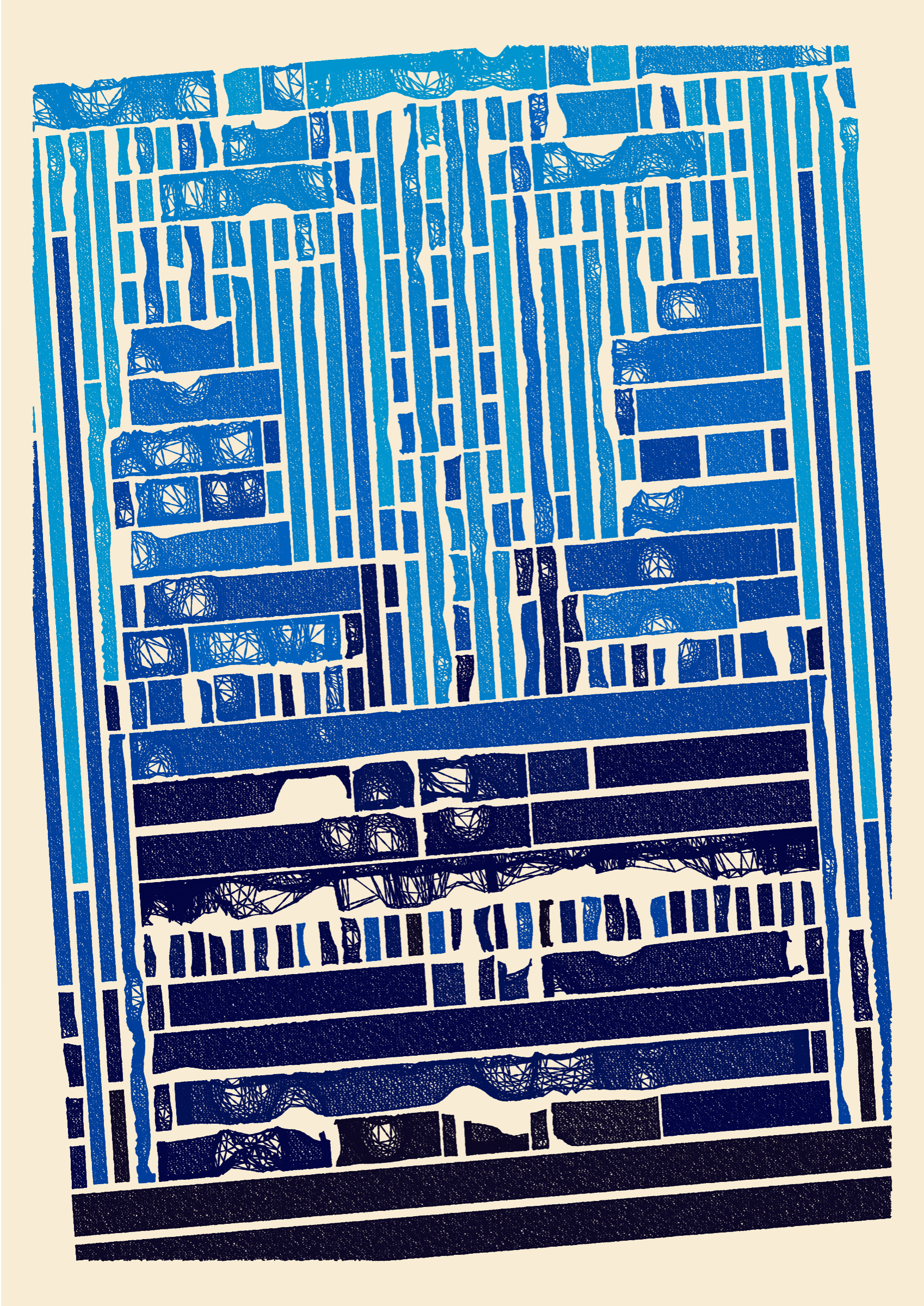 Art Blocks - Art Blocks v2 - Edifice #912 - NFT # 204000912