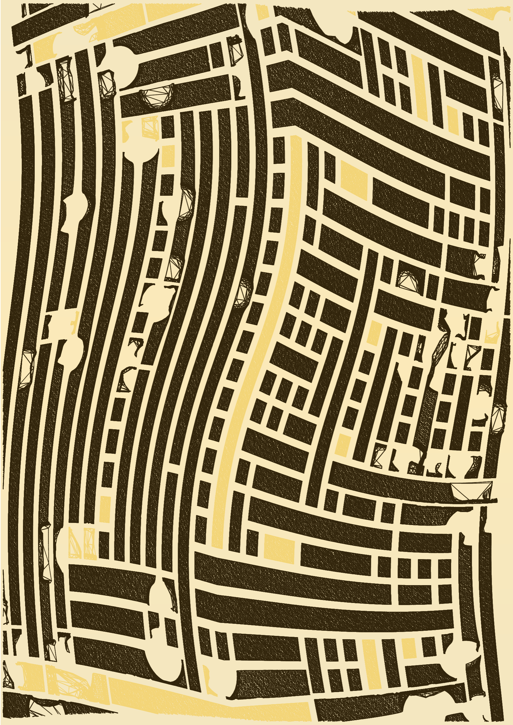 Art Blocks - Art Blocks v2 - Edifice #913 - NFT # 204000913