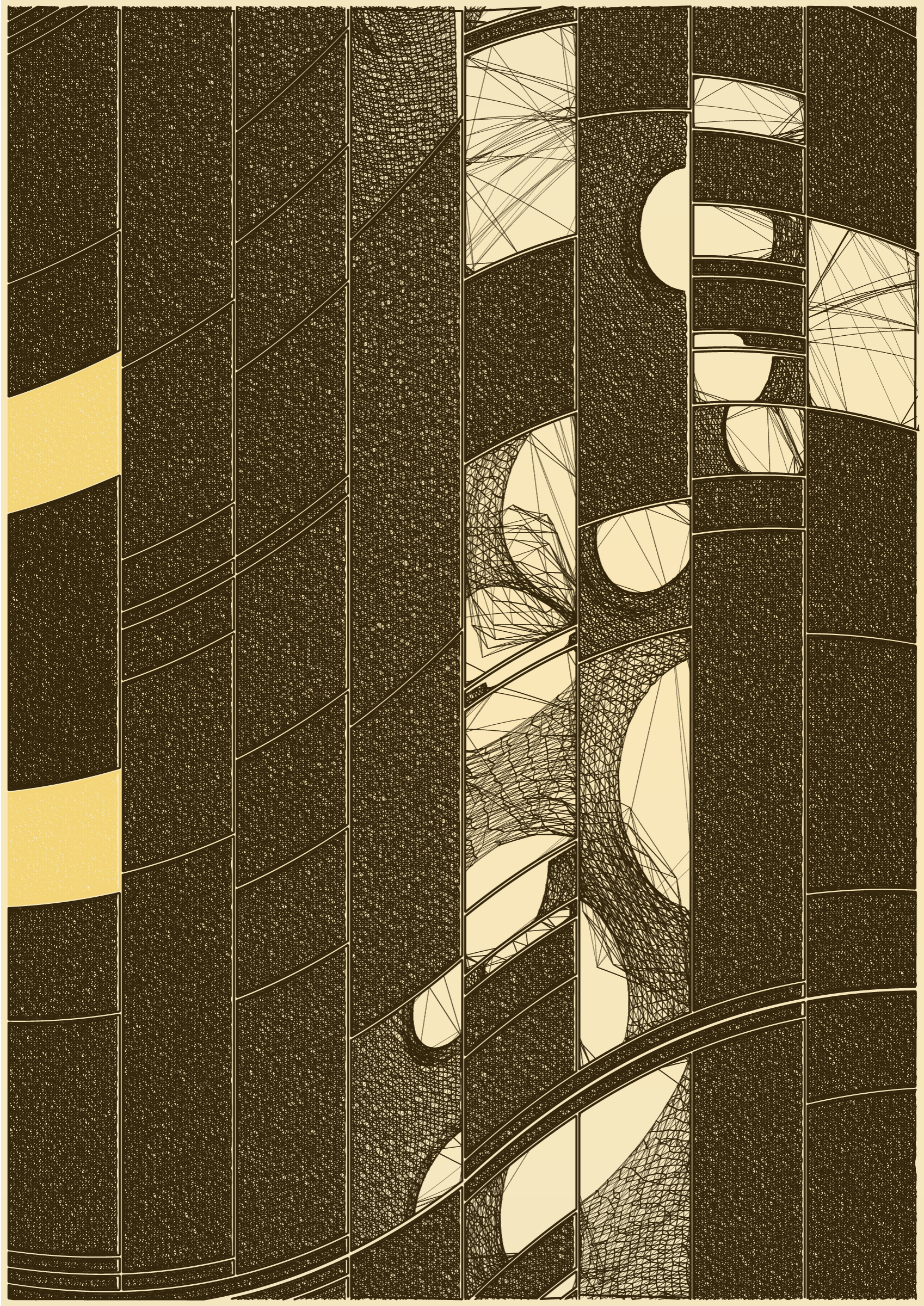 Art Blocks - Art Blocks v2 - Edifice #919 - NFT # 204000919