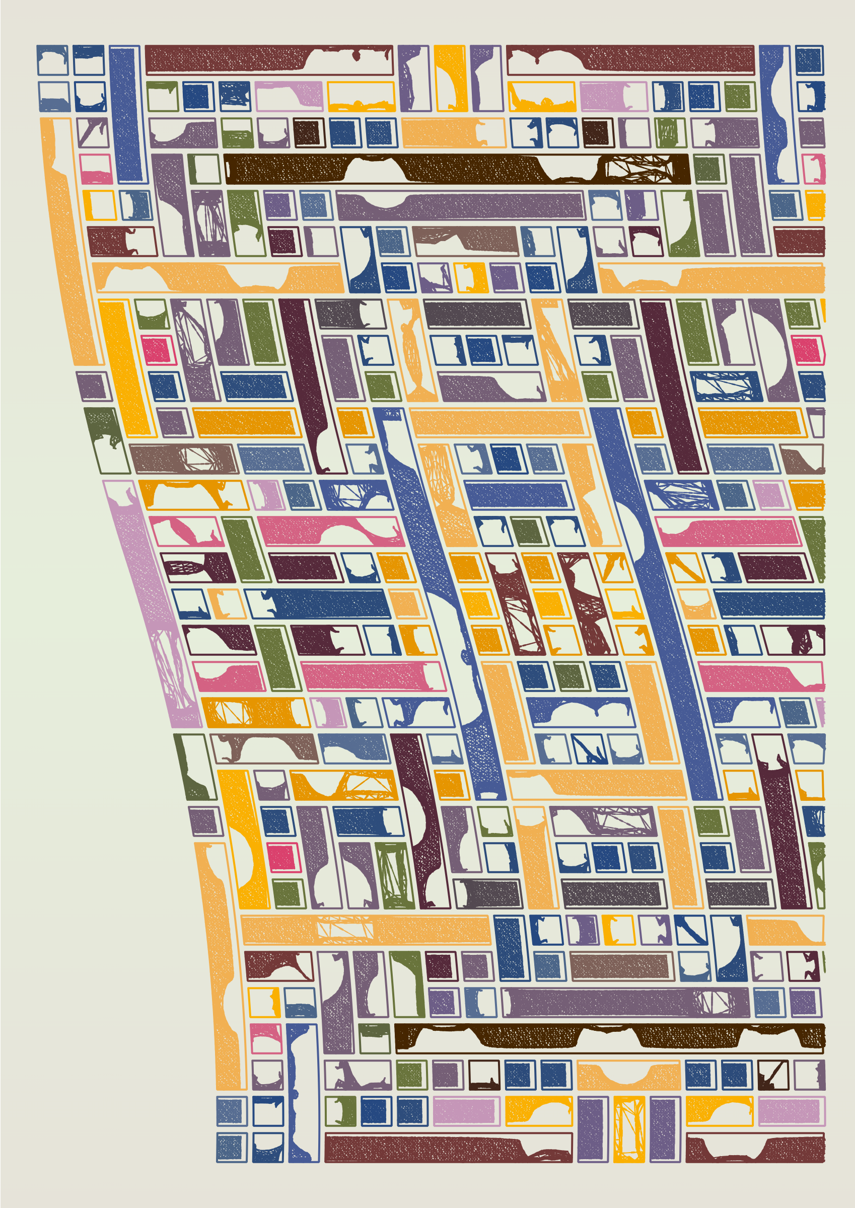 Art Blocks - Art Blocks v2 - Edifice #926 - NFT # 204000926