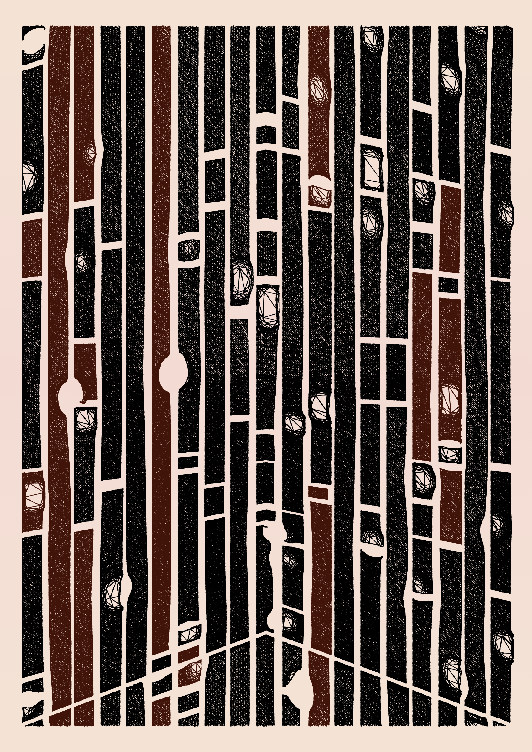 Art Blocks - Art Blocks v2 - Edifice #942 - NFT # 204000942