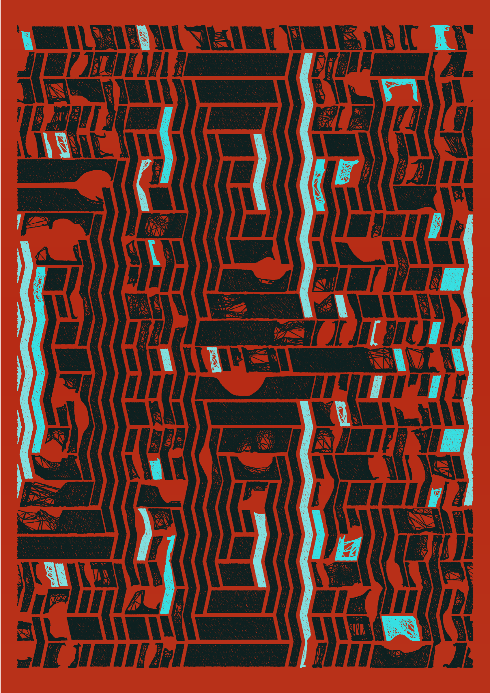 Art Blocks - Art Blocks v2 - Edifice #943 - NFT # 204000943