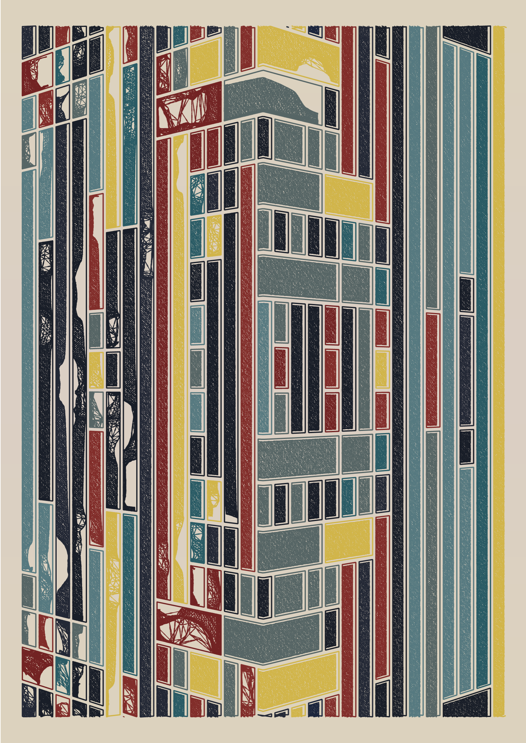 Art Blocks - Art Blocks v2 - Edifice #948 - NFT # 204000948