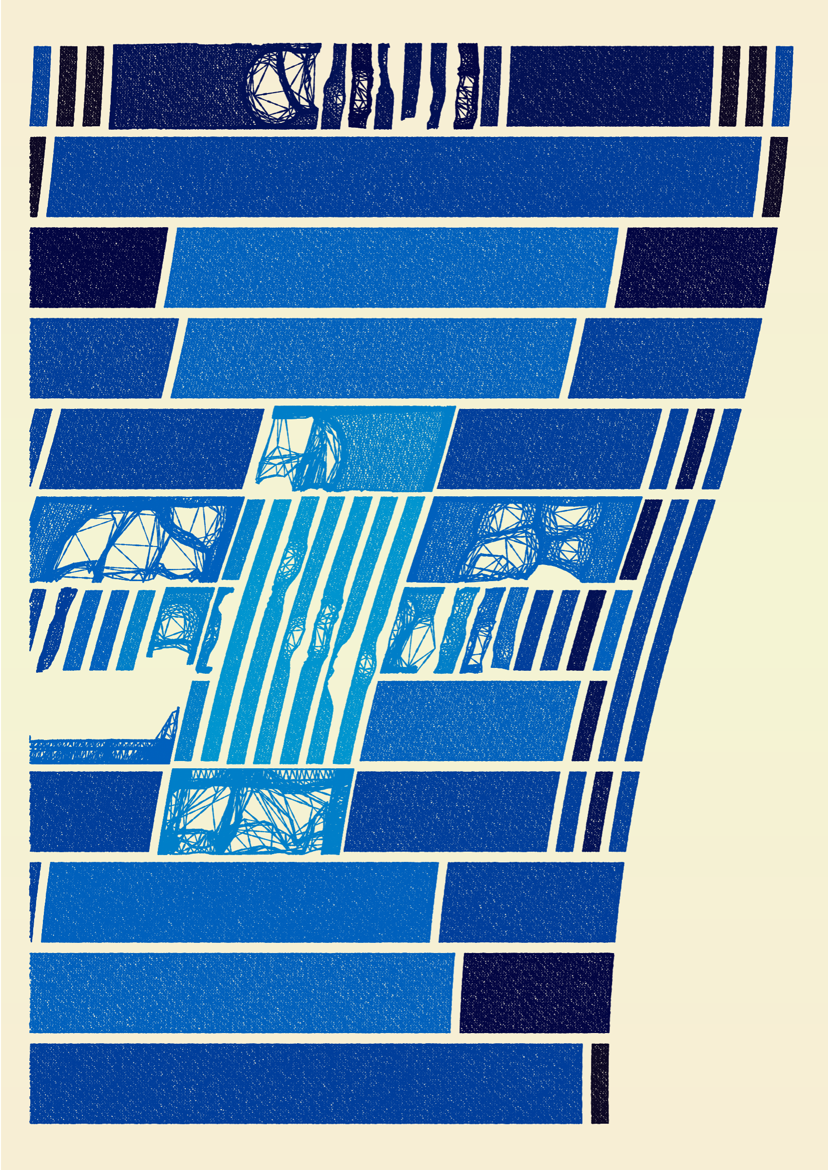 Art Blocks - Art Blocks v2 - Edifice #953 - NFT # 204000953