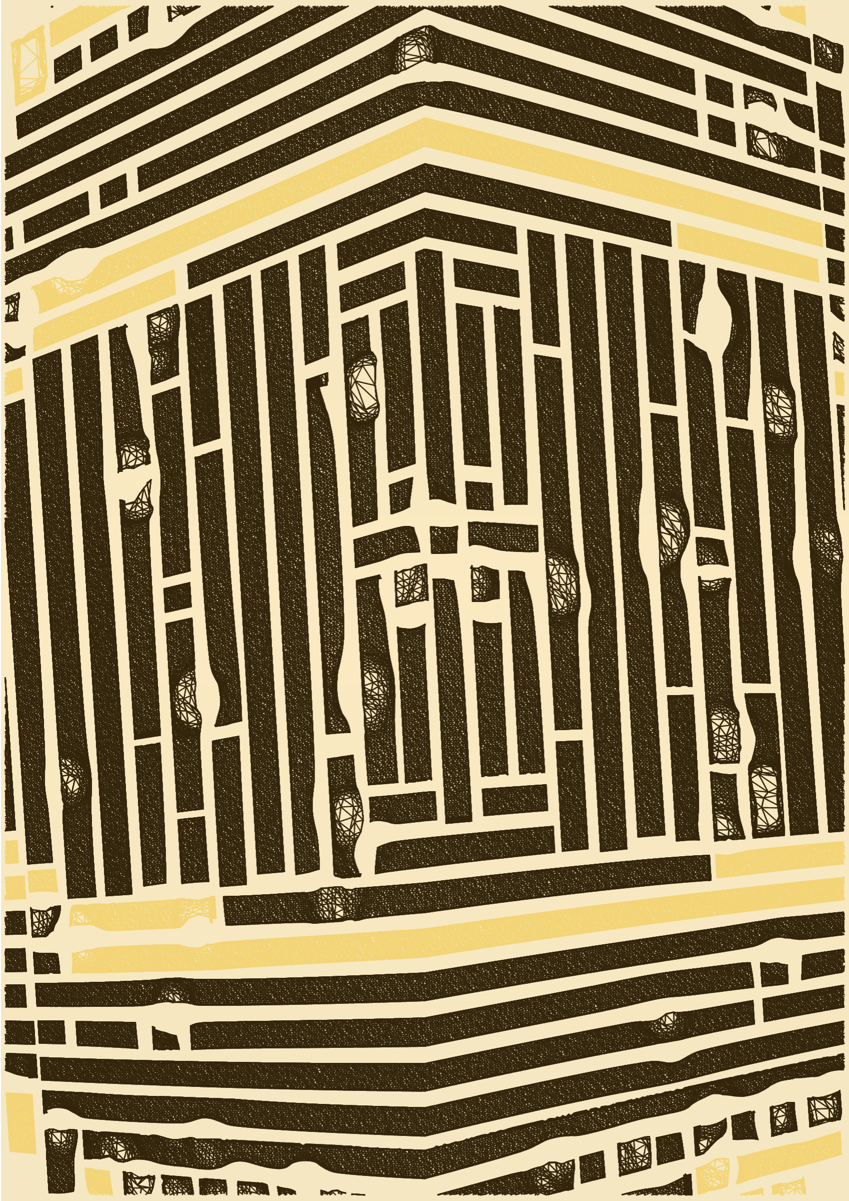 Art Blocks - Art Blocks v2 - Edifice #958 - NFT # 204000958