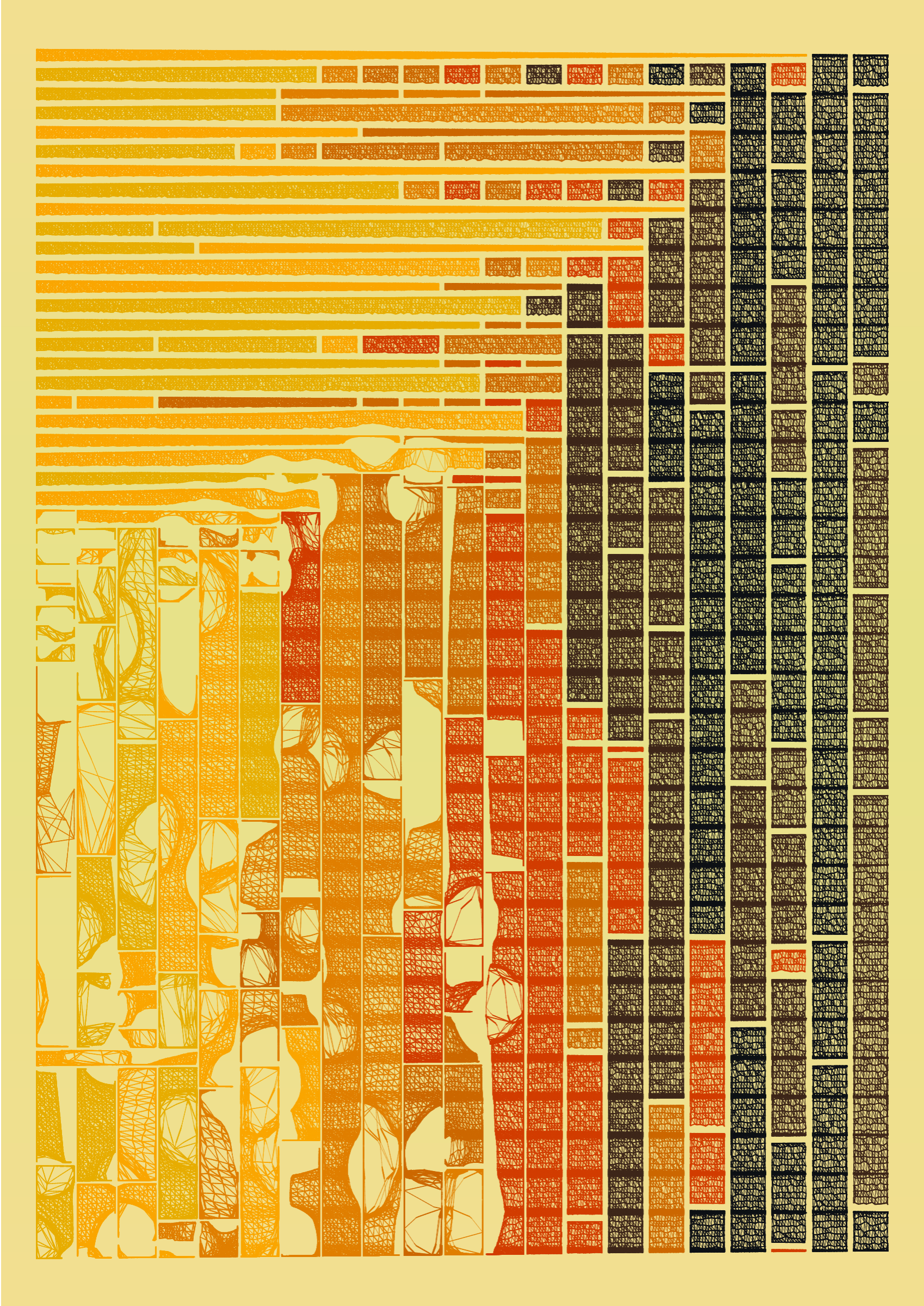 Art Blocks - Art Blocks v2 - Edifice #963 - NFT # 204000963