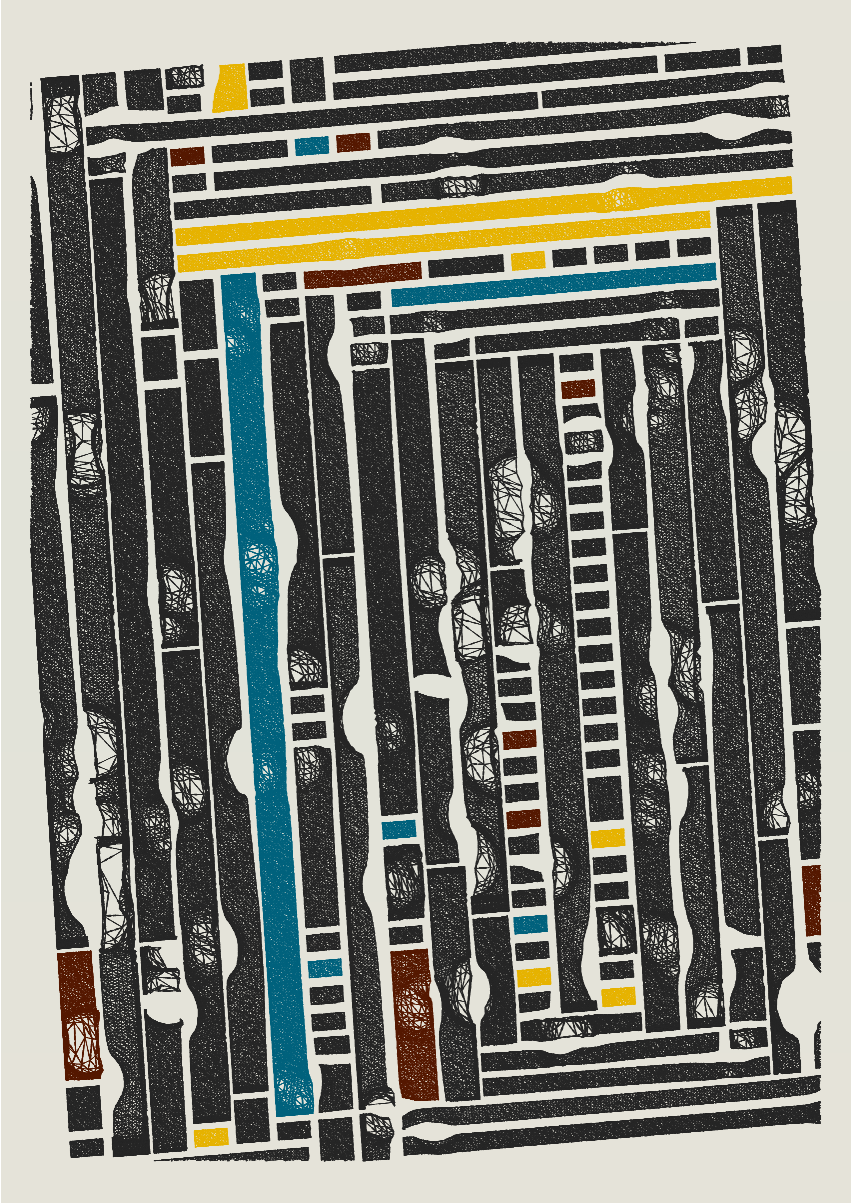 Art Blocks - Art Blocks v2 - Edifice #969 - NFT # 204000969