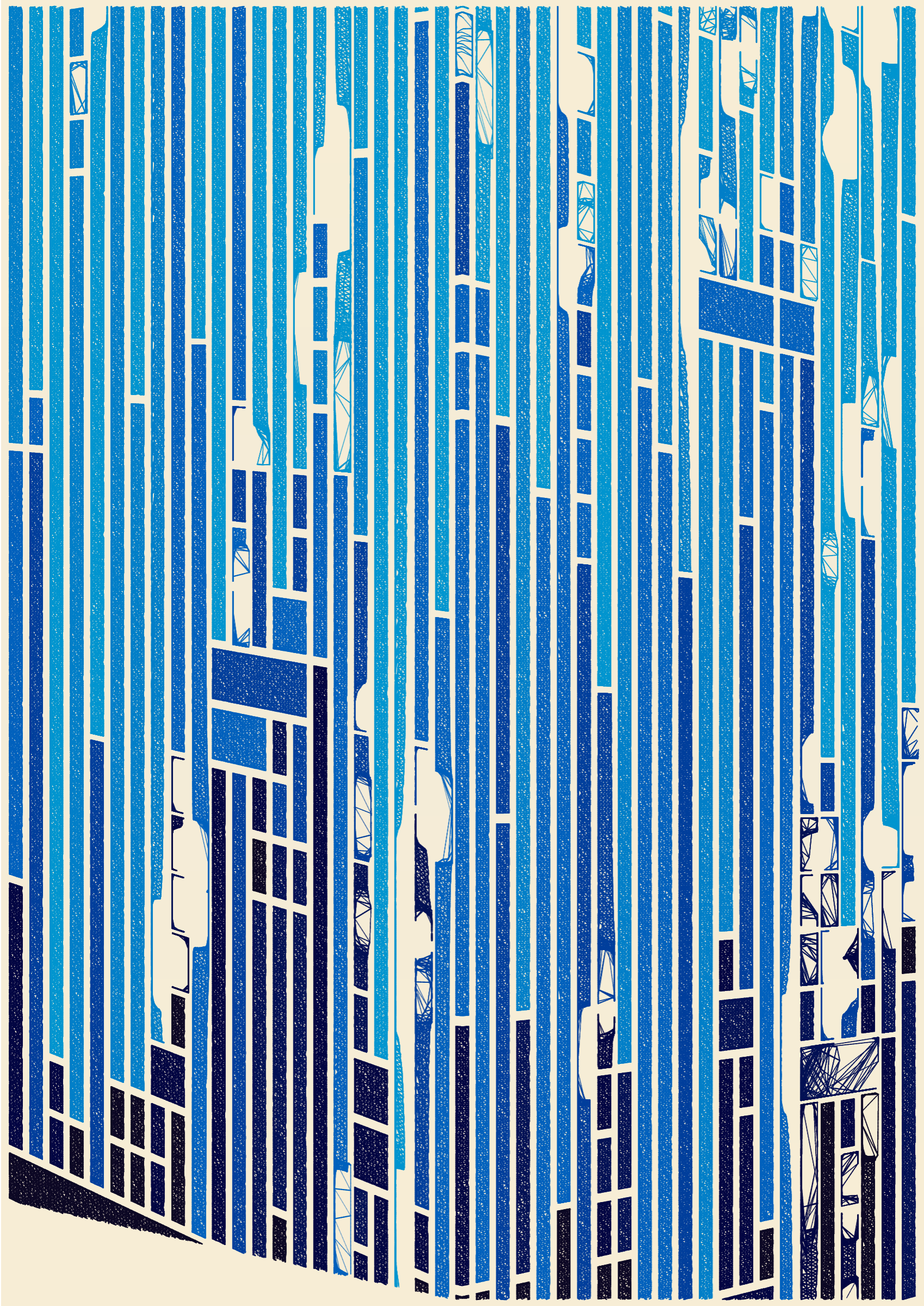 Art Blocks - Art Blocks v2 - Edifice #974 - NFT # 204000974