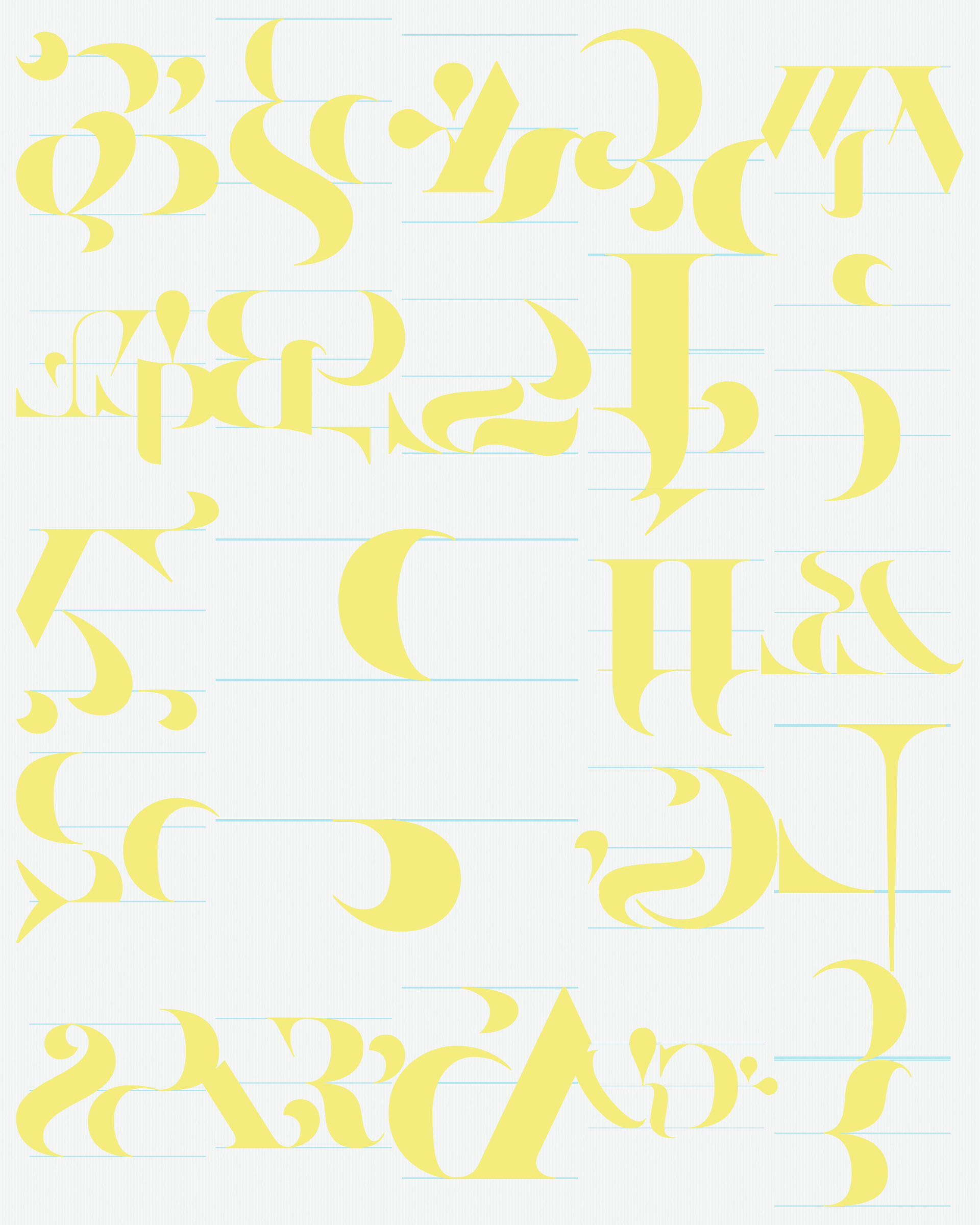 Art Blocks - Art Blocks v2 - Asemica #34 - NFT # 206000034