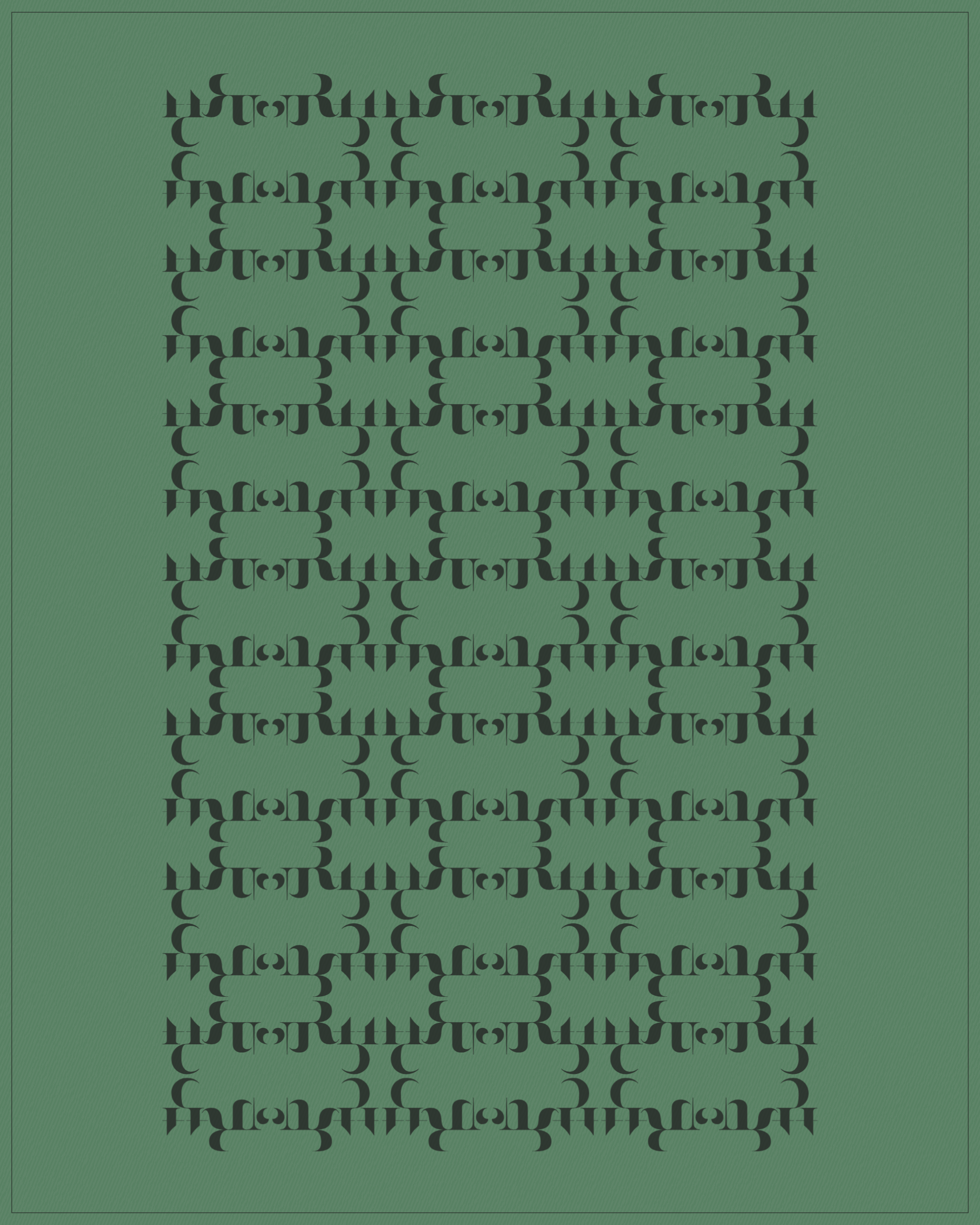 Art Blocks - Art Blocks v2 - Asemica #61 - NFT # 206000061