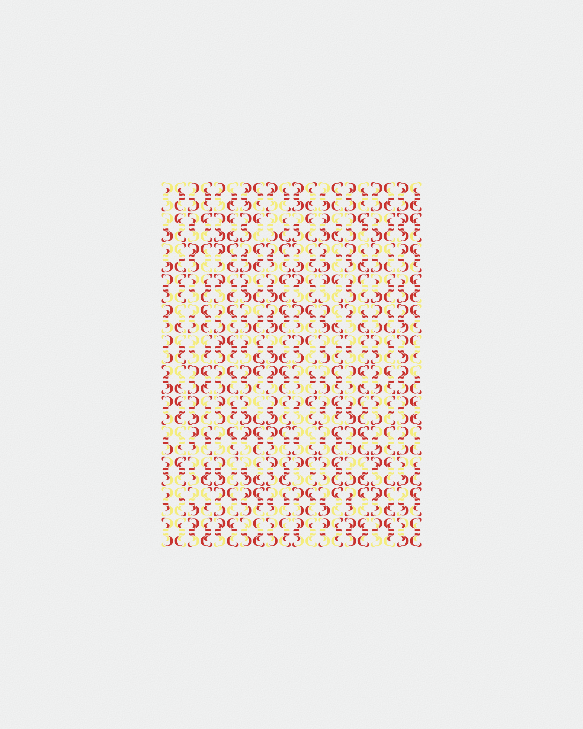 Art Blocks - Art Blocks v2 - Asemica #168 - NFT # 206000168