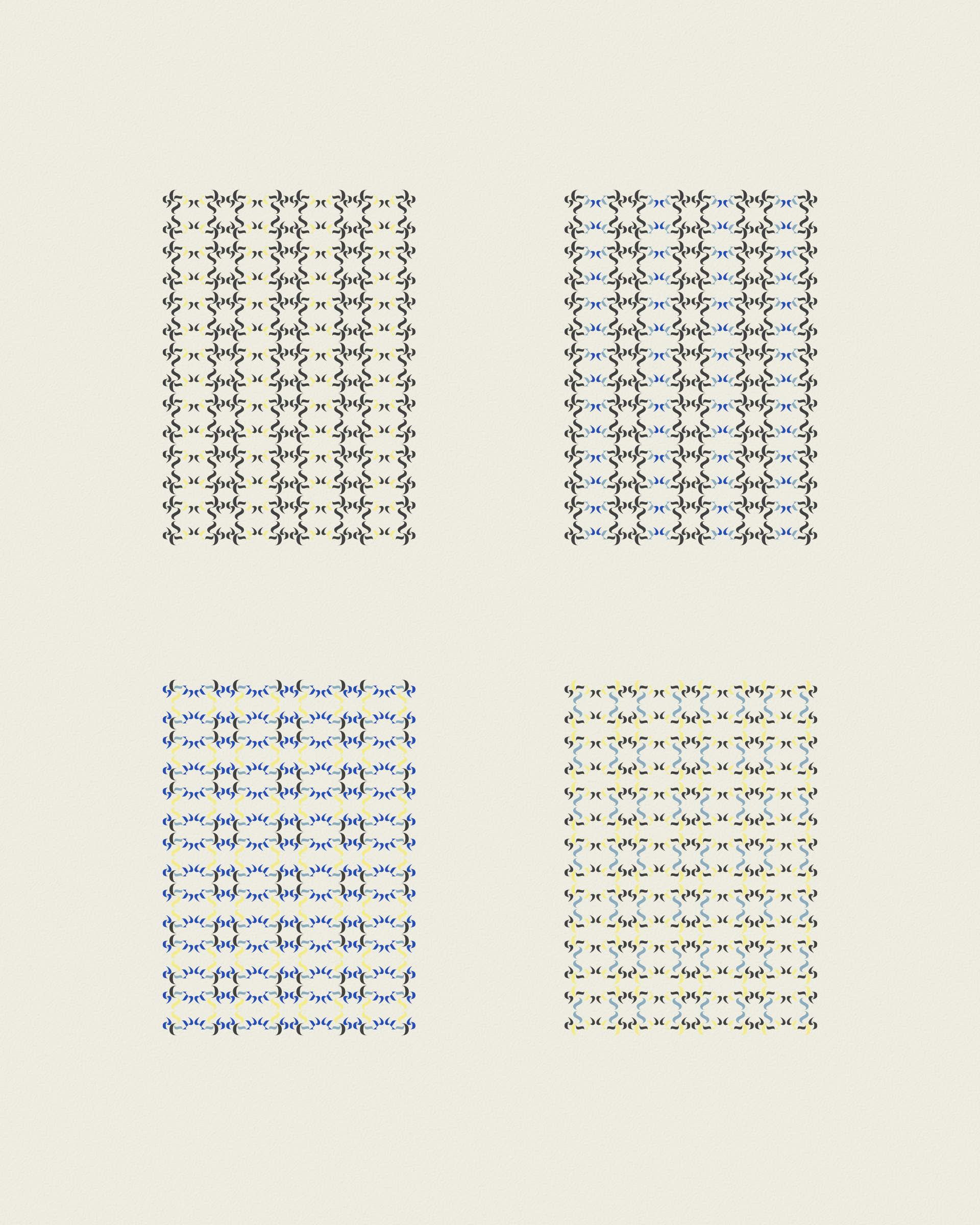 Art Blocks - Art Blocks v2 - Asemica #256 - NFT # 206000256