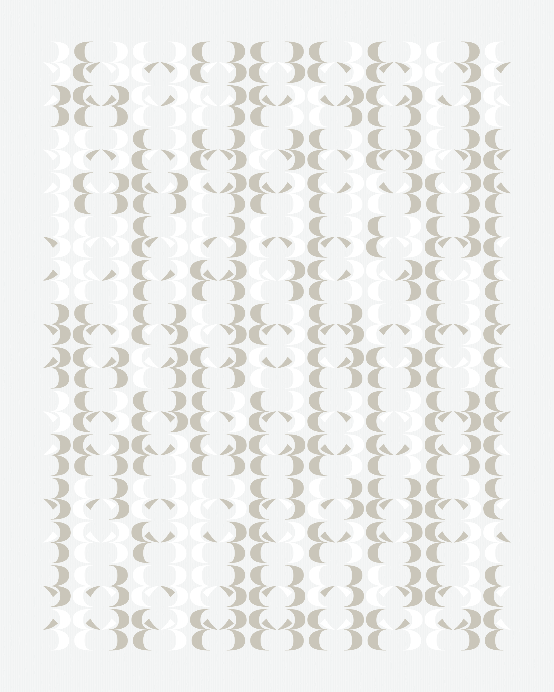 Art Blocks - Art Blocks v2 - Asemica #261 - NFT # 206000261