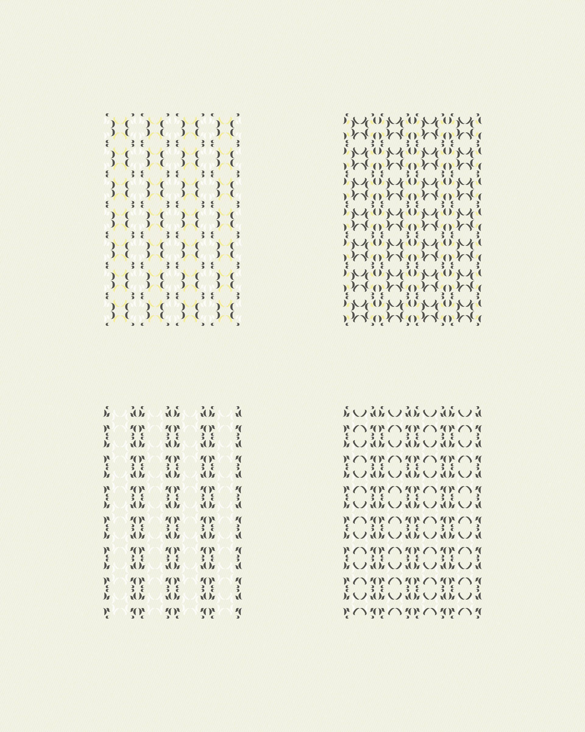 Art Blocks - Art Blocks v2 - Asemica #315 - NFT # 206000315