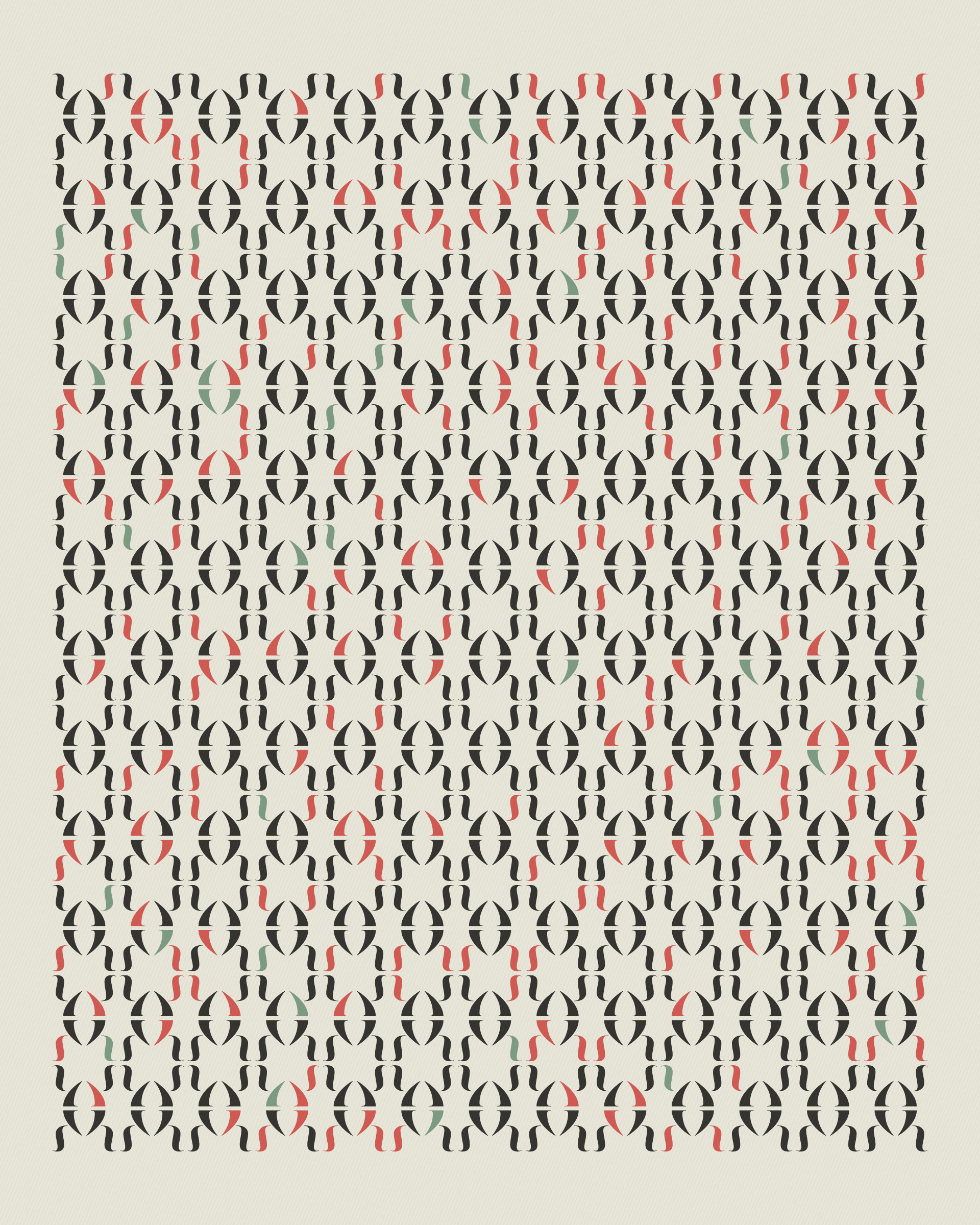 Art Blocks - Art Blocks v2 - Asemica #320 - NFT # 206000320