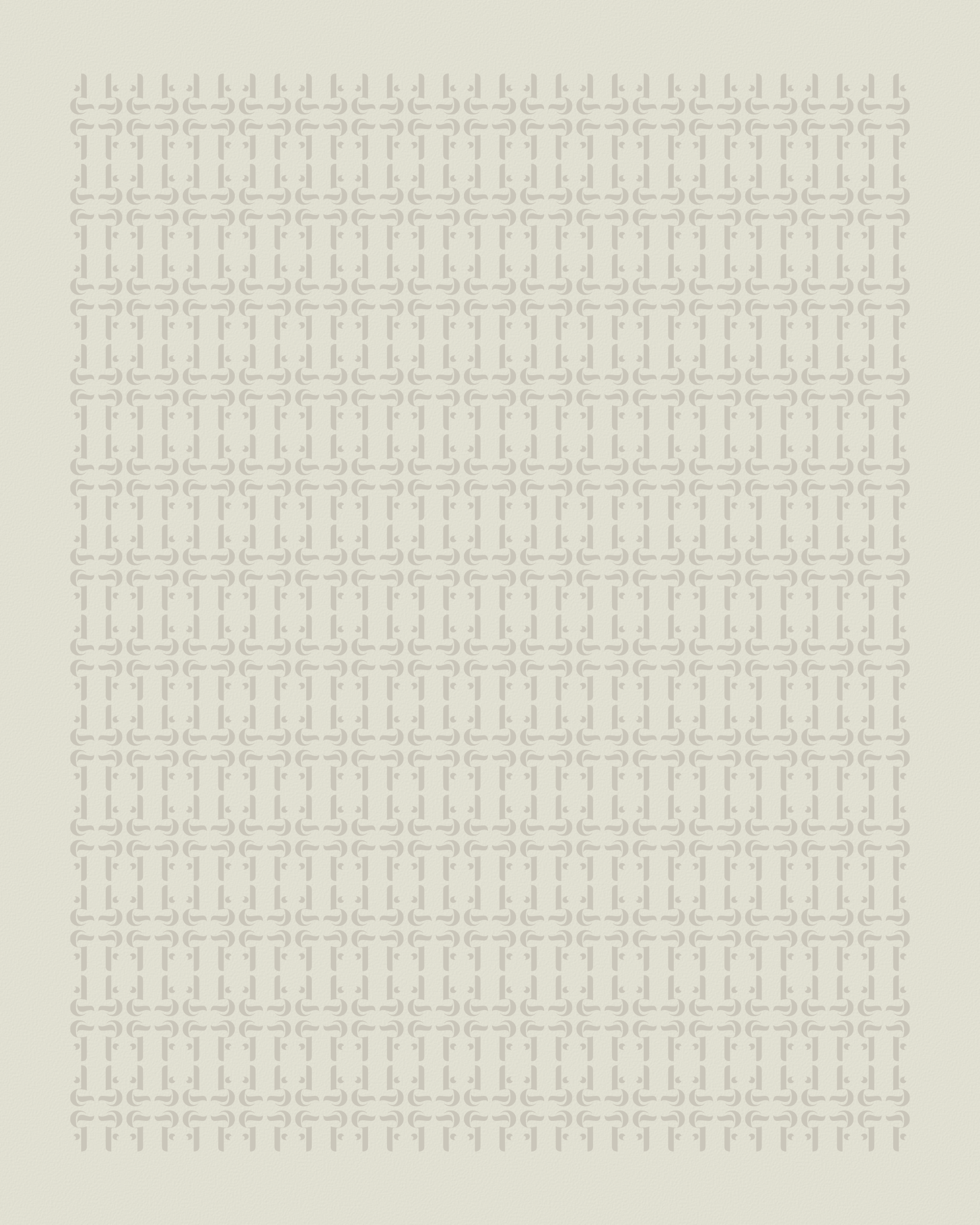 Art Blocks - Art Blocks v2 - Asemica #332 - NFT # 206000332