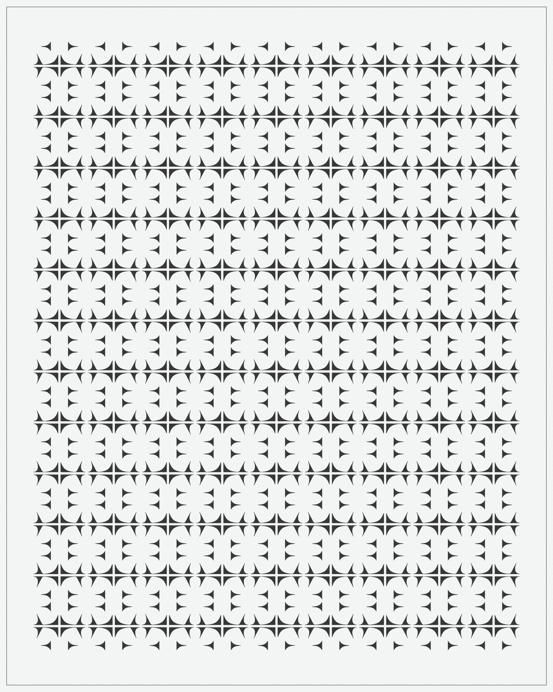 Art Blocks - Art Blocks v2 - Asemica #349 - NFT # 206000349