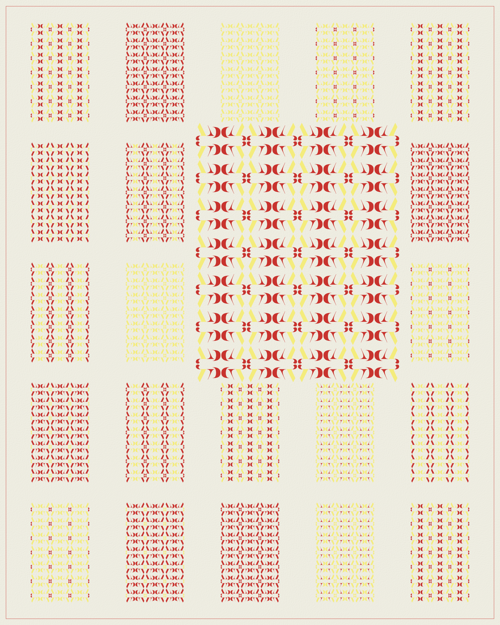 Art Blocks - Art Blocks v2 - Asemica #371 - NFT # 206000371