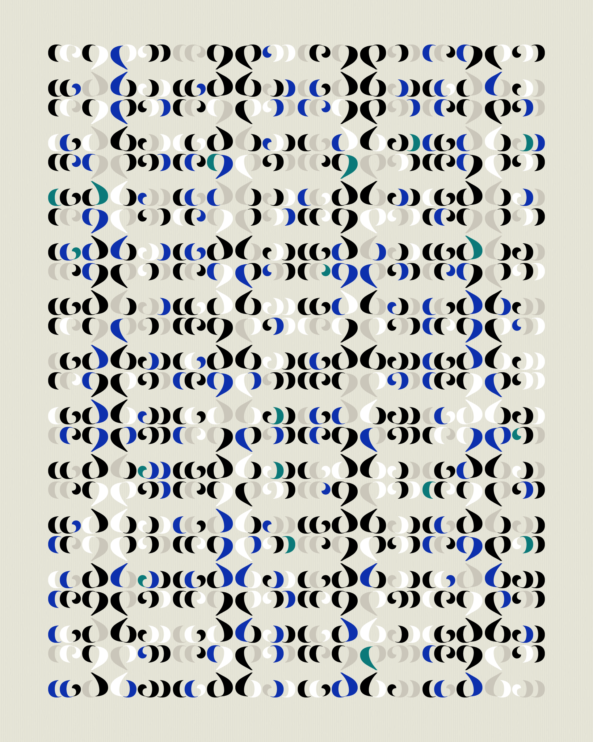 Art Blocks - Art Blocks v2 - Asemica #378 - NFT # 206000378