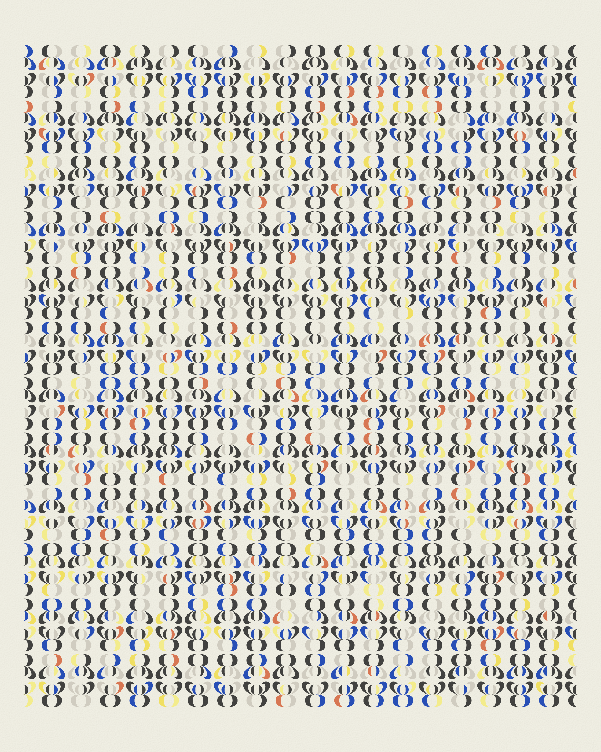 Art Blocks - Art Blocks v2 - Asemica #388 - NFT # 206000388