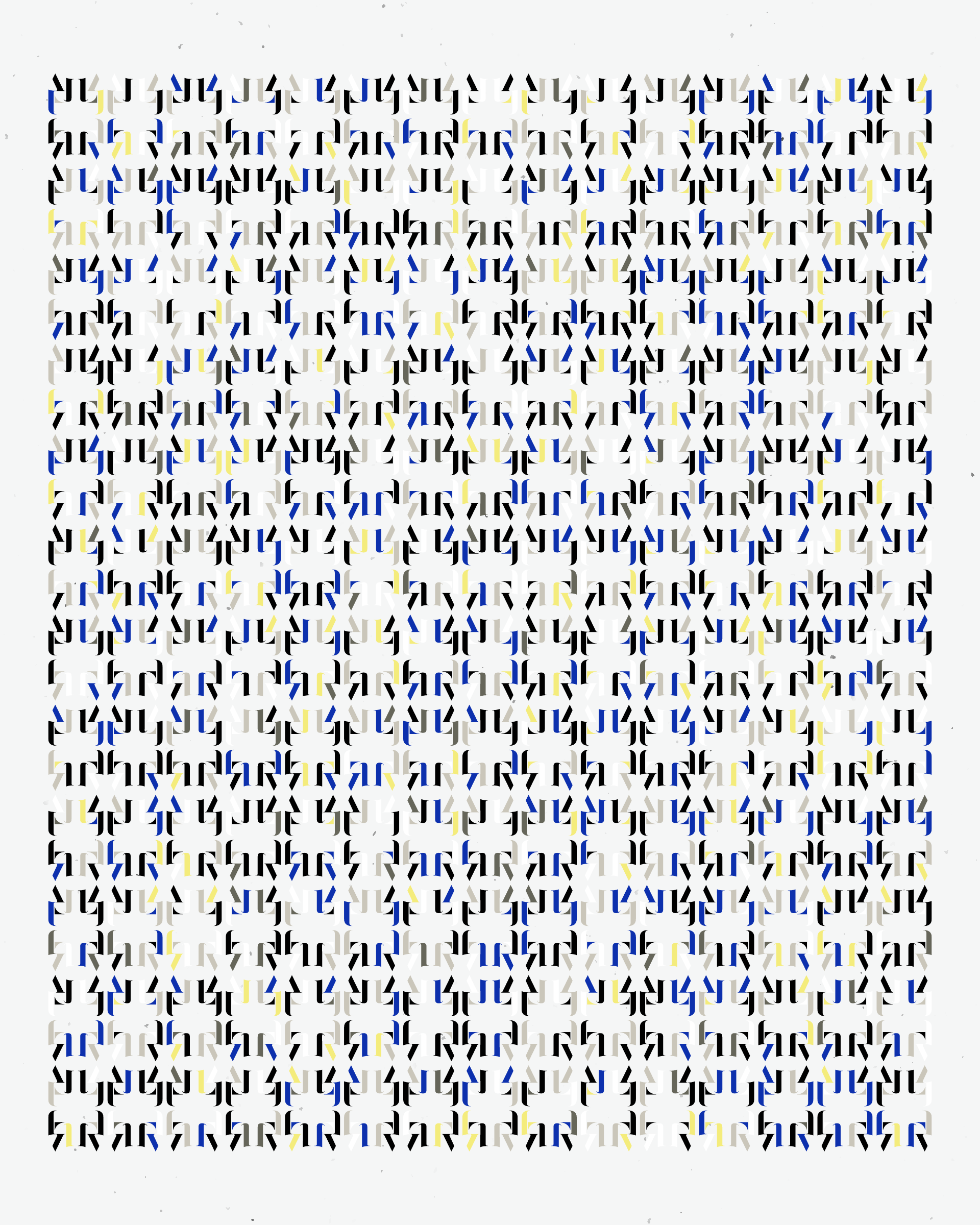 Art Blocks - Art Blocks v2 - Asemica #408 - NFT # 206000408