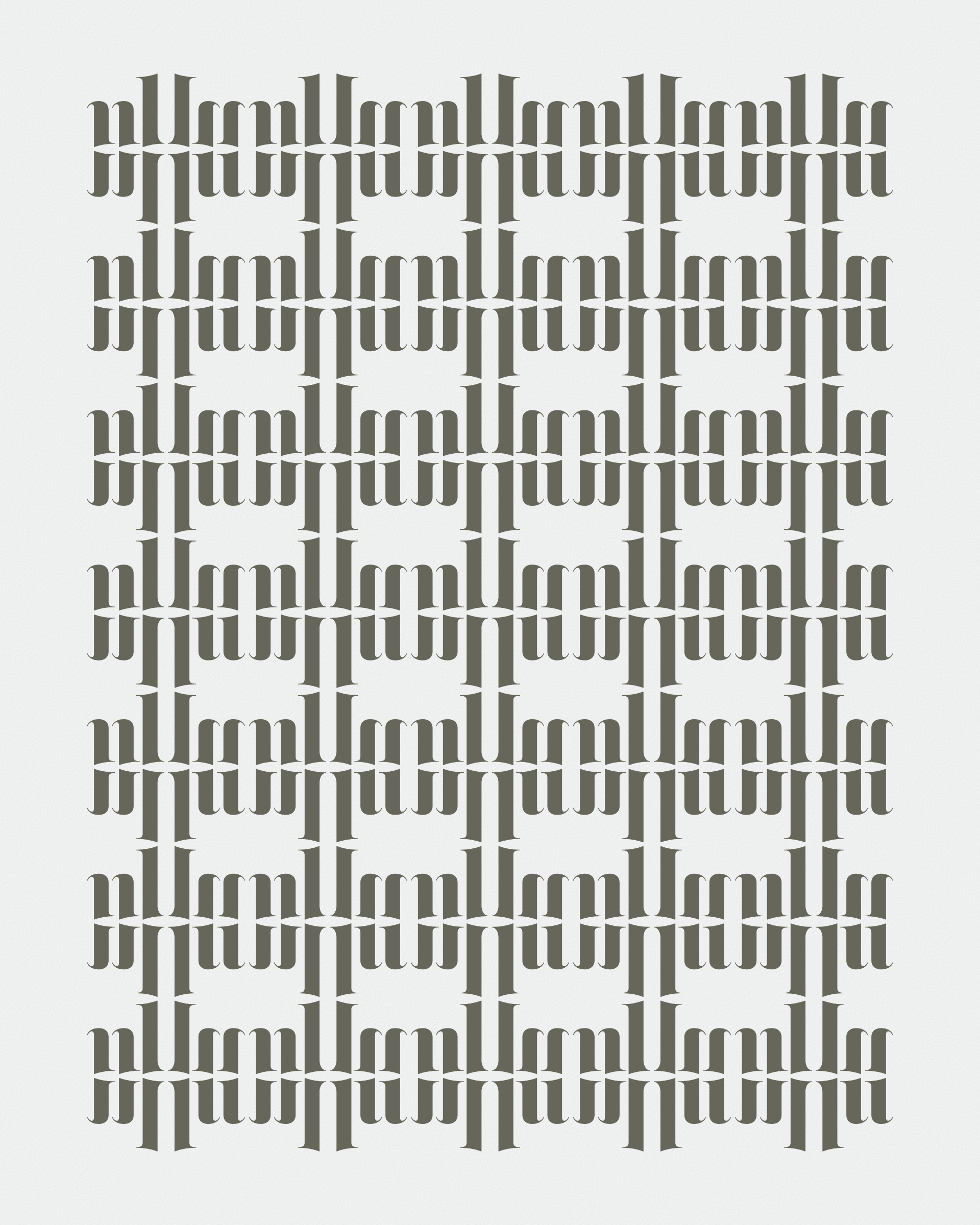 Art Blocks - Art Blocks v2 - Asemica #430 - NFT # 206000430