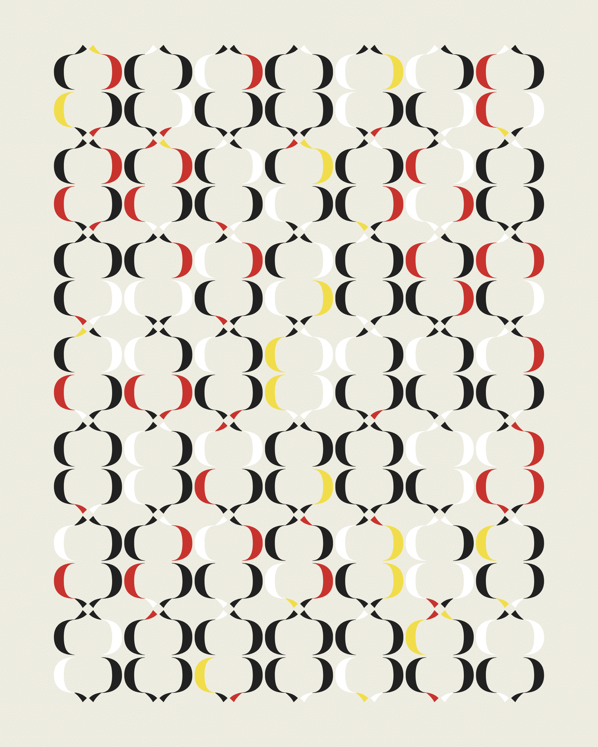 Art Blocks - Art Blocks v2 - Asemica #468 - NFT # 206000468