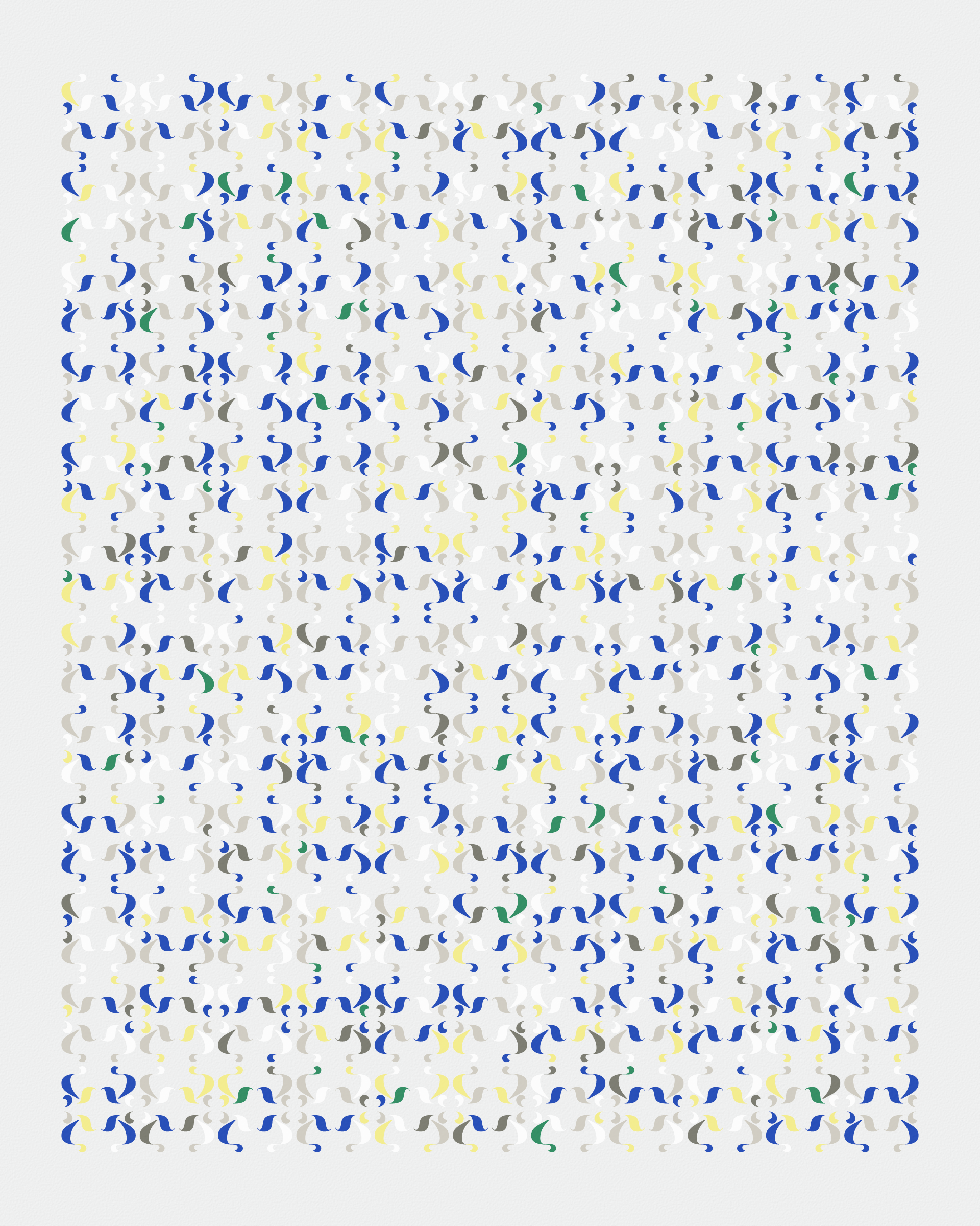 Art Blocks - Art Blocks v2 - Asemica #502 - NFT # 206000502