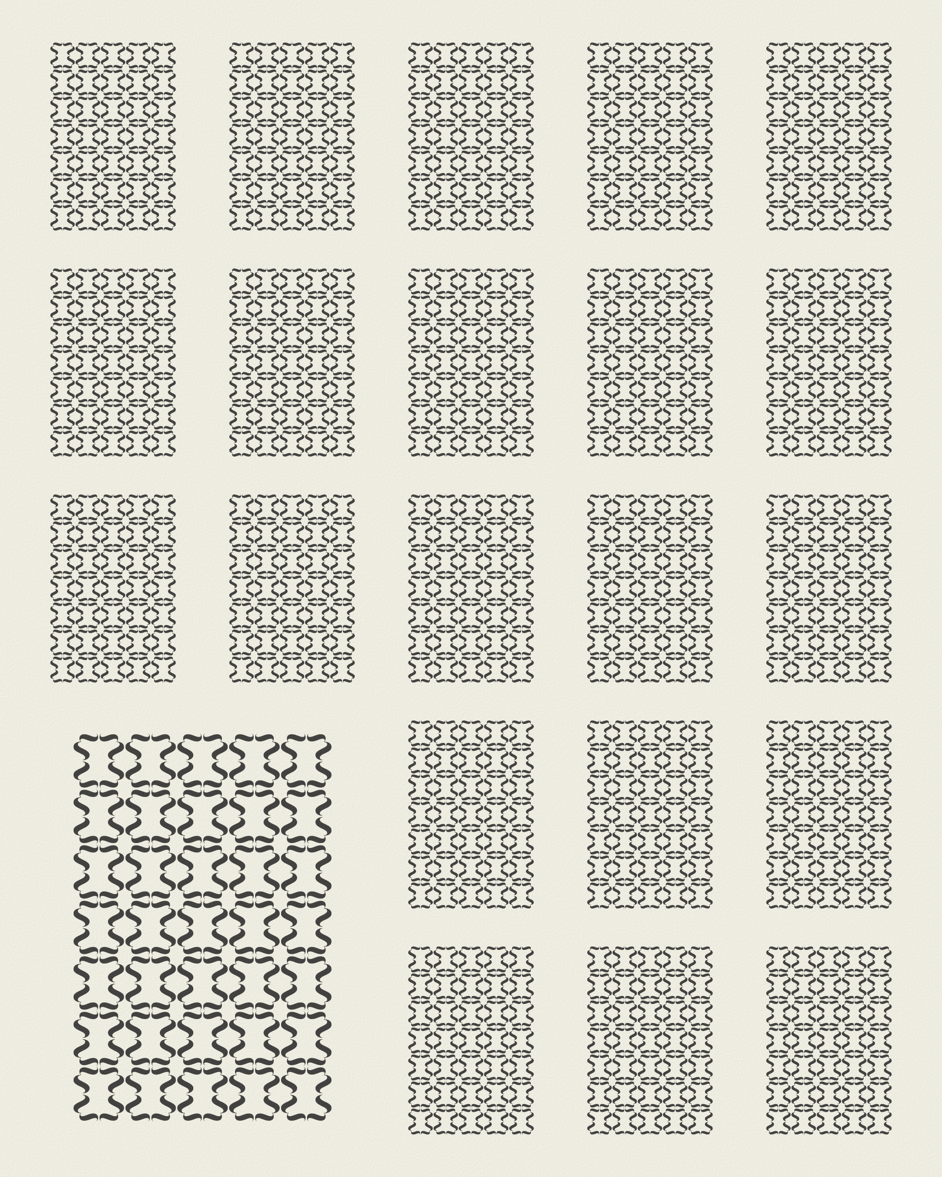 Art Blocks - Art Blocks v2 - Asemica #538 - NFT # 206000538