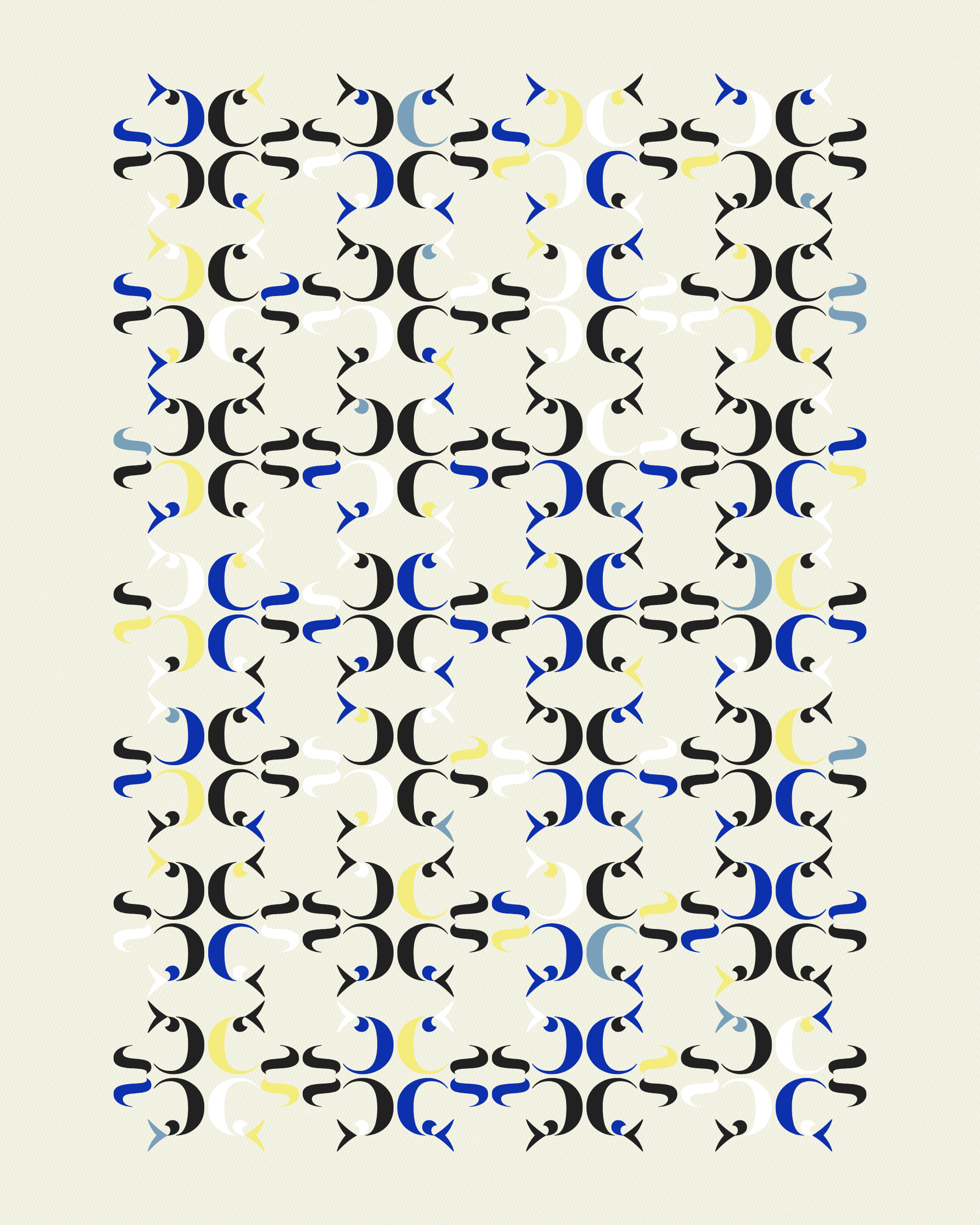 Art Blocks - Art Blocks v2 - Asemica #640 - NFT # 206000640