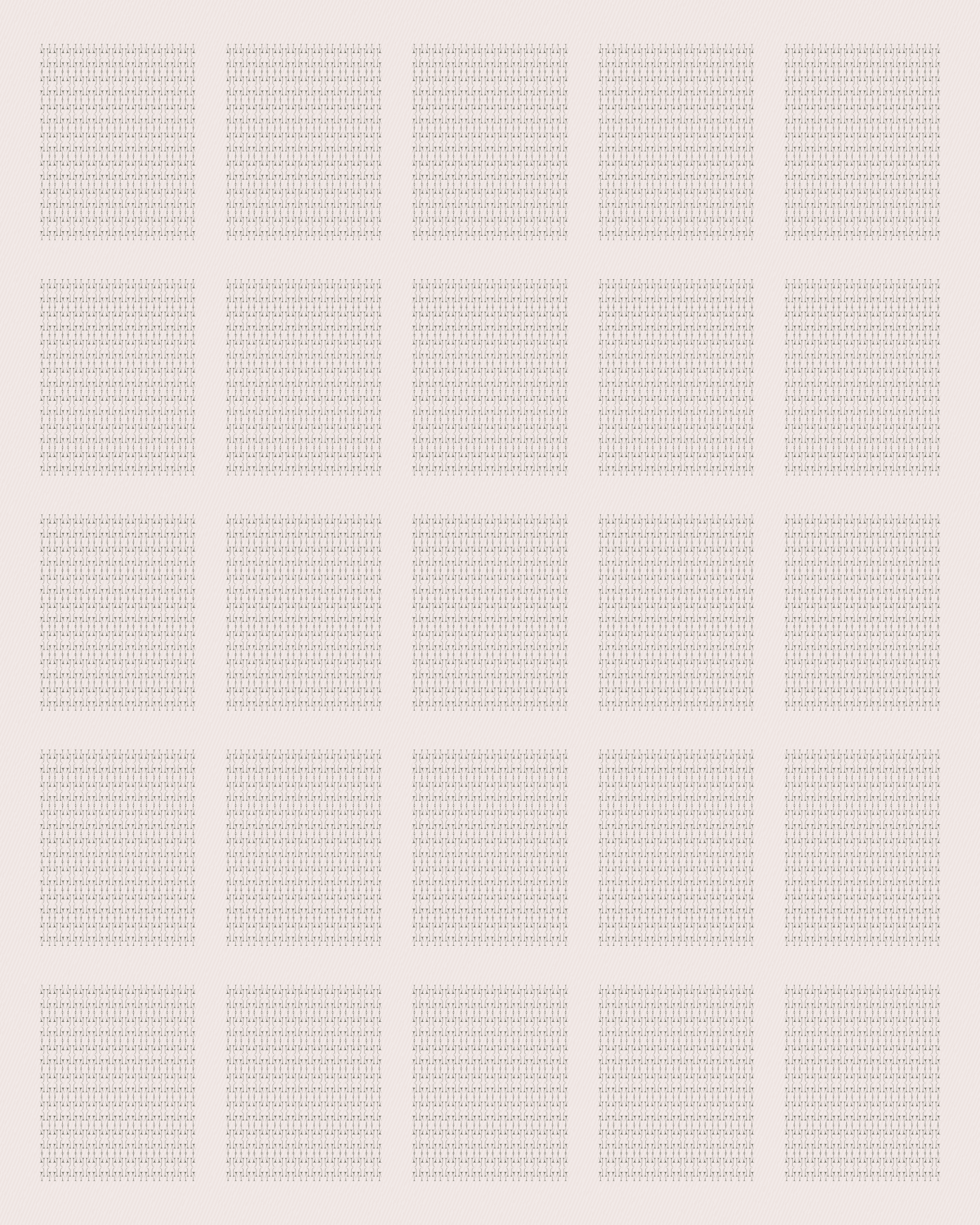 Art Blocks - Art Blocks v2 - Asemica #693 - NFT # 206000693