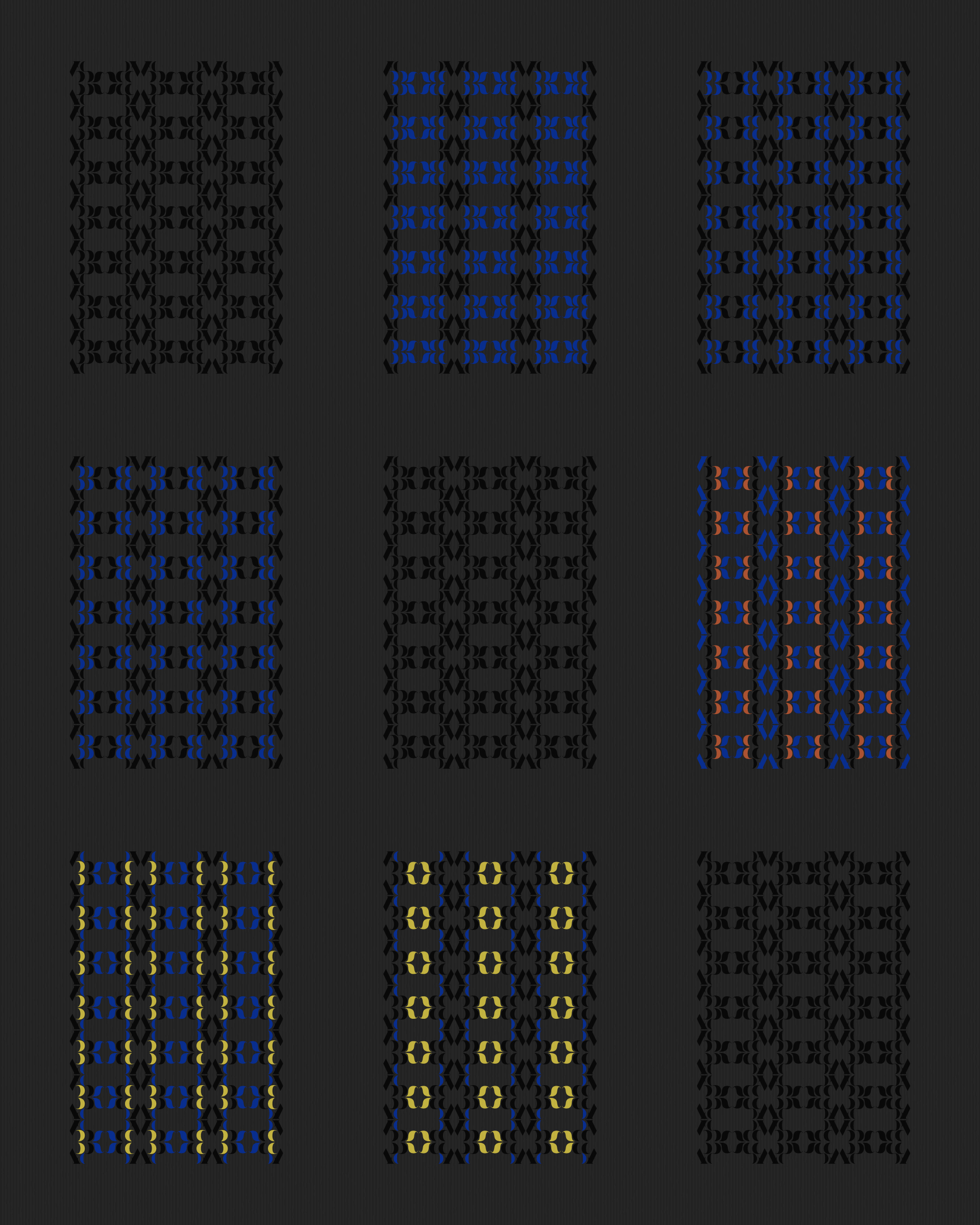 Art Blocks - Art Blocks v2 - Asemica #707 - NFT # 206000707