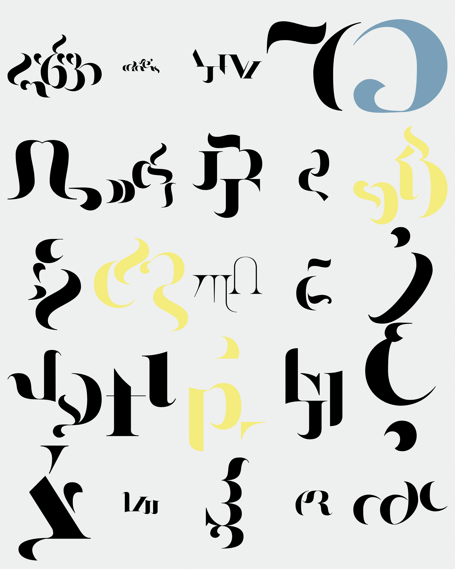 Art Blocks - Art Blocks v2 - Asemica #734 - NFT # 206000734