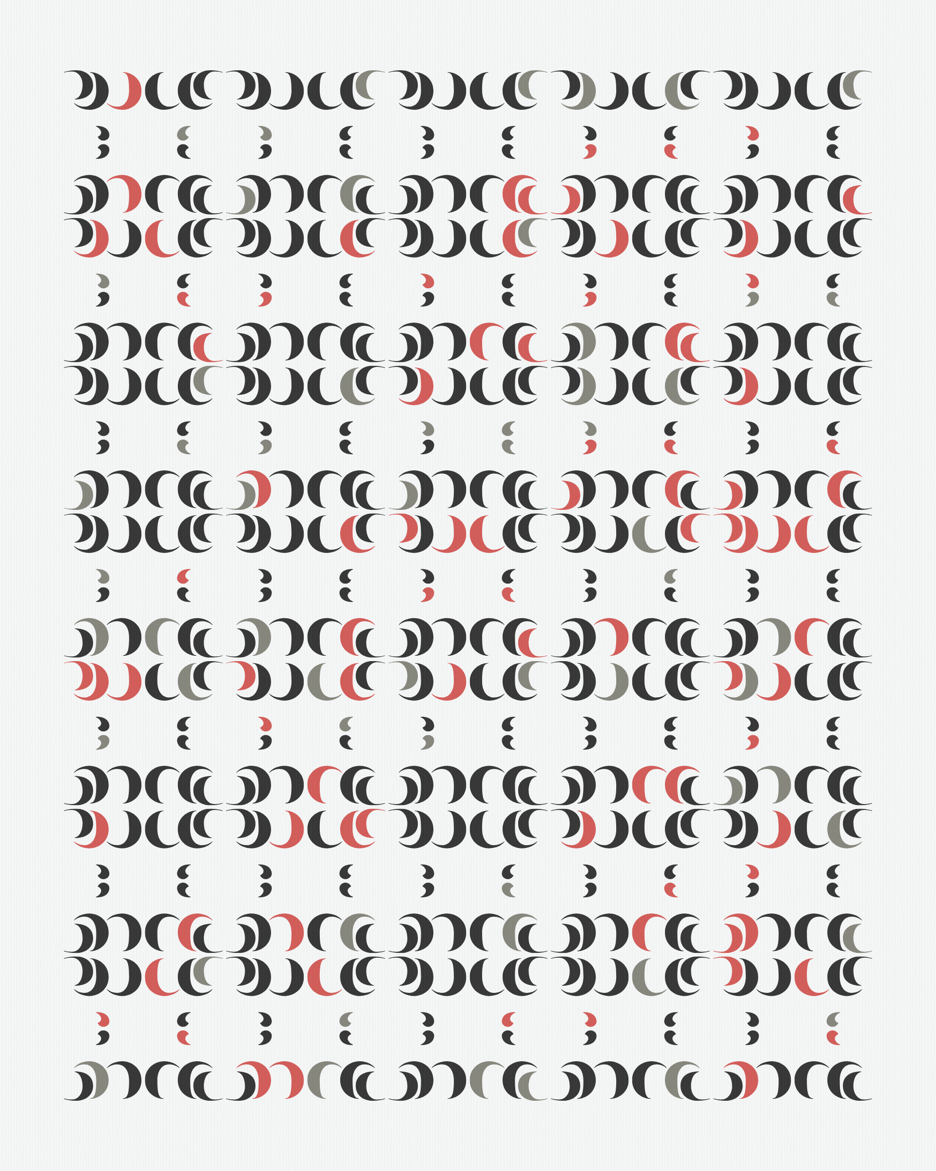 Art Blocks - Art Blocks v2 - Asemica #744 - NFT # 206000744