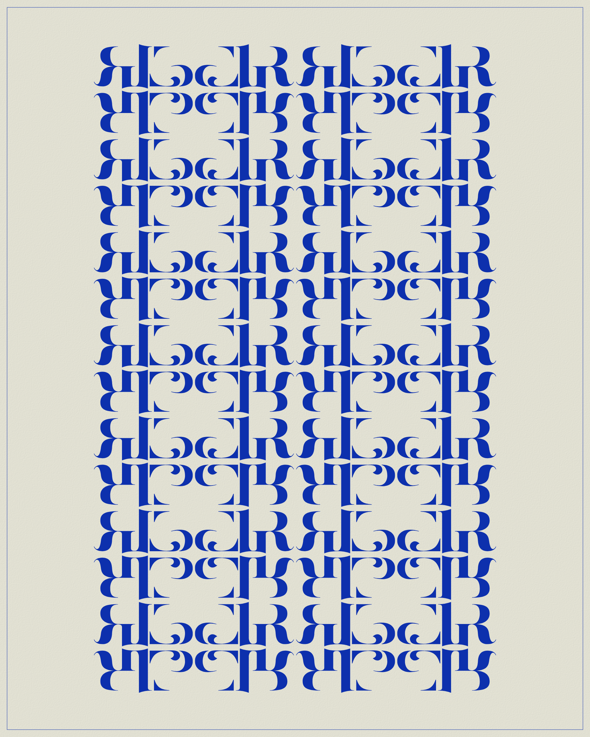 Art Blocks - Art Blocks v2 - Asemica #745 - NFT # 206000745