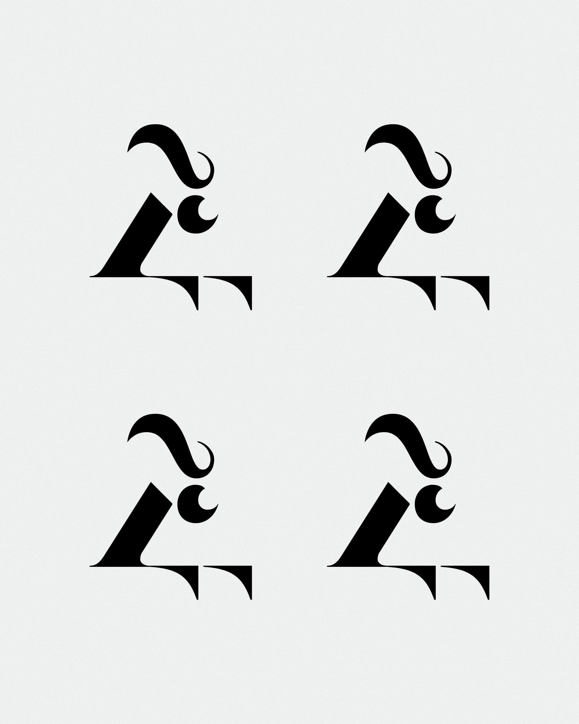 Art Blocks - Art Blocks v2 - Asemica #755 - NFT # 206000755